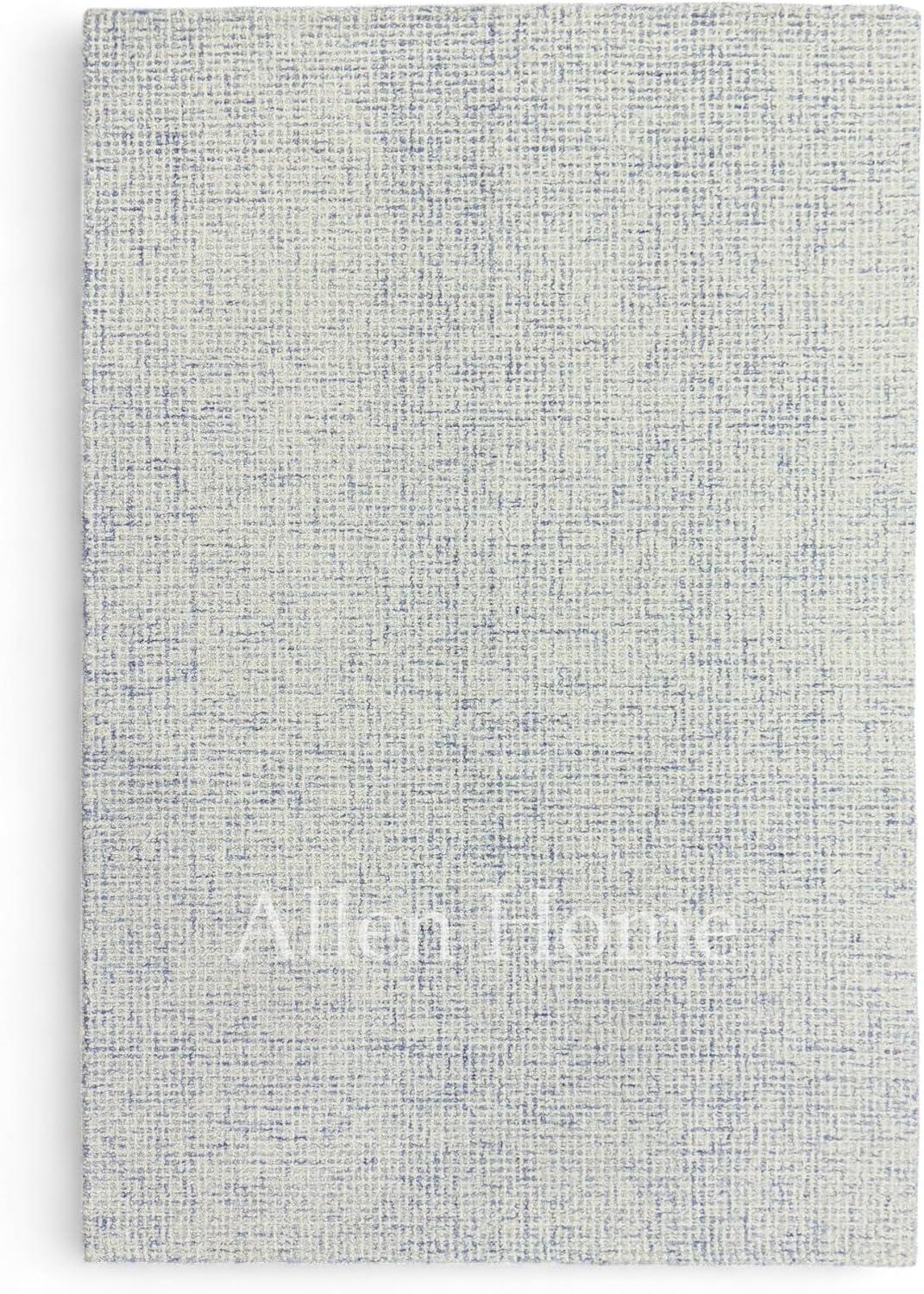 Rowe Handmade Tufted Ivory/Blue Rug
