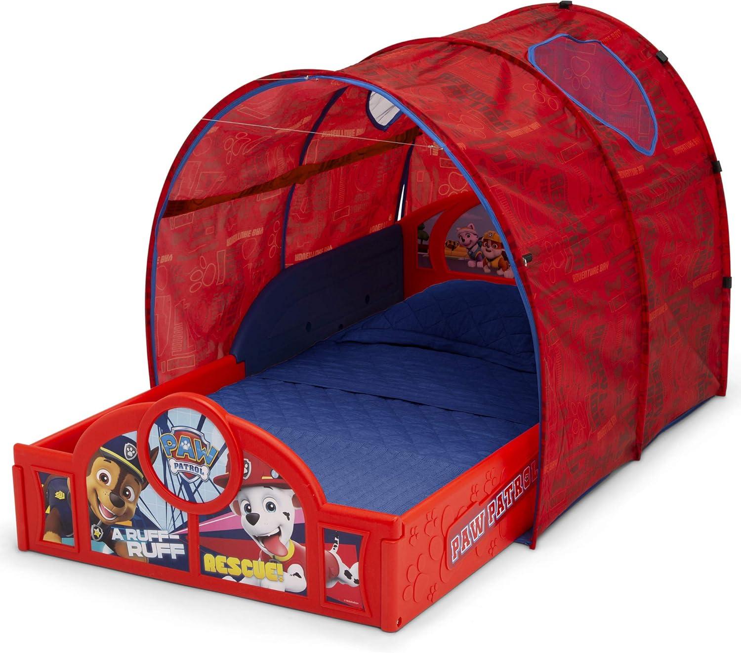 Delta Children Sleep and Play Toddler Bed with Tent - PAW Patrol