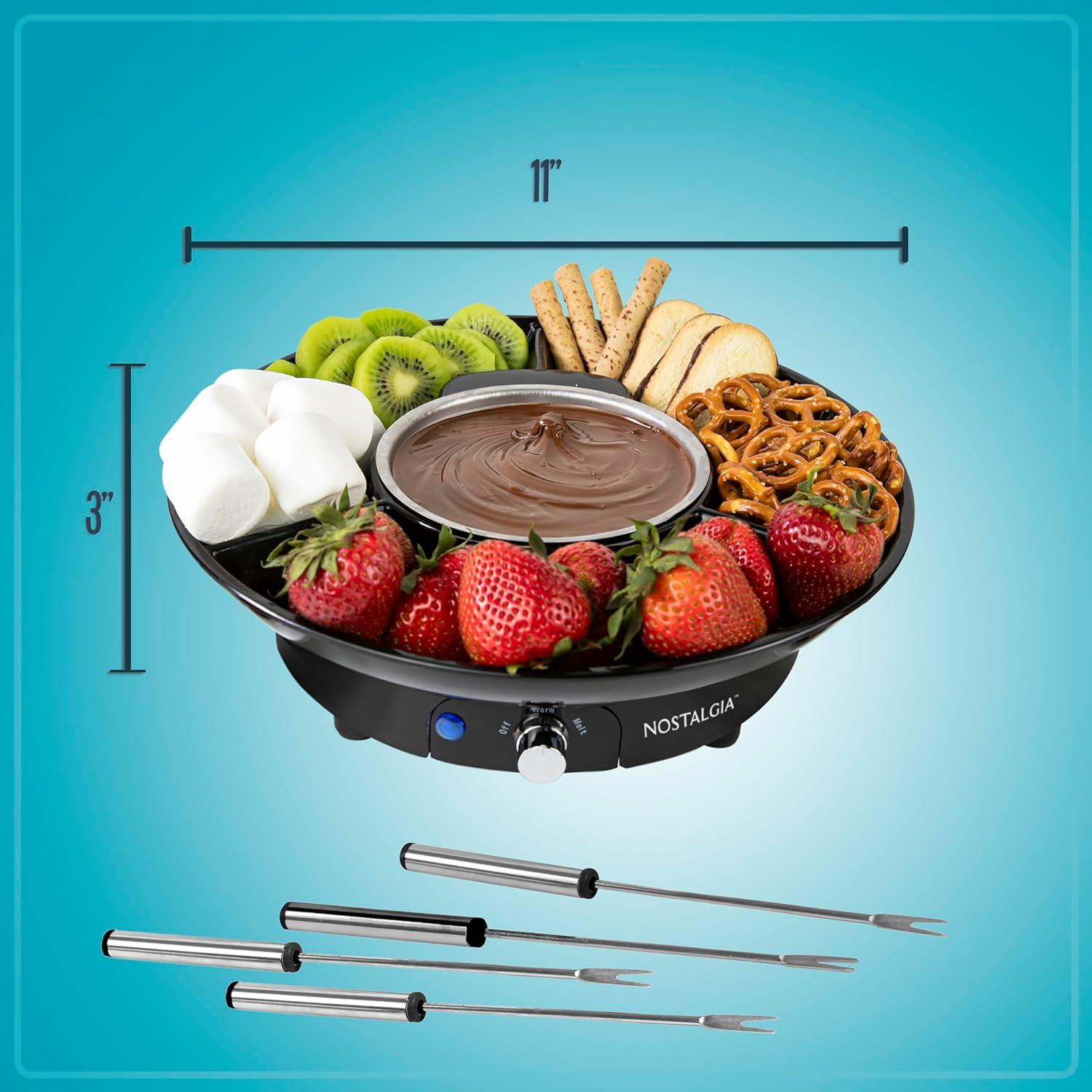 Nostalgia Nostalgia 10-Ounce Fondue Party Set