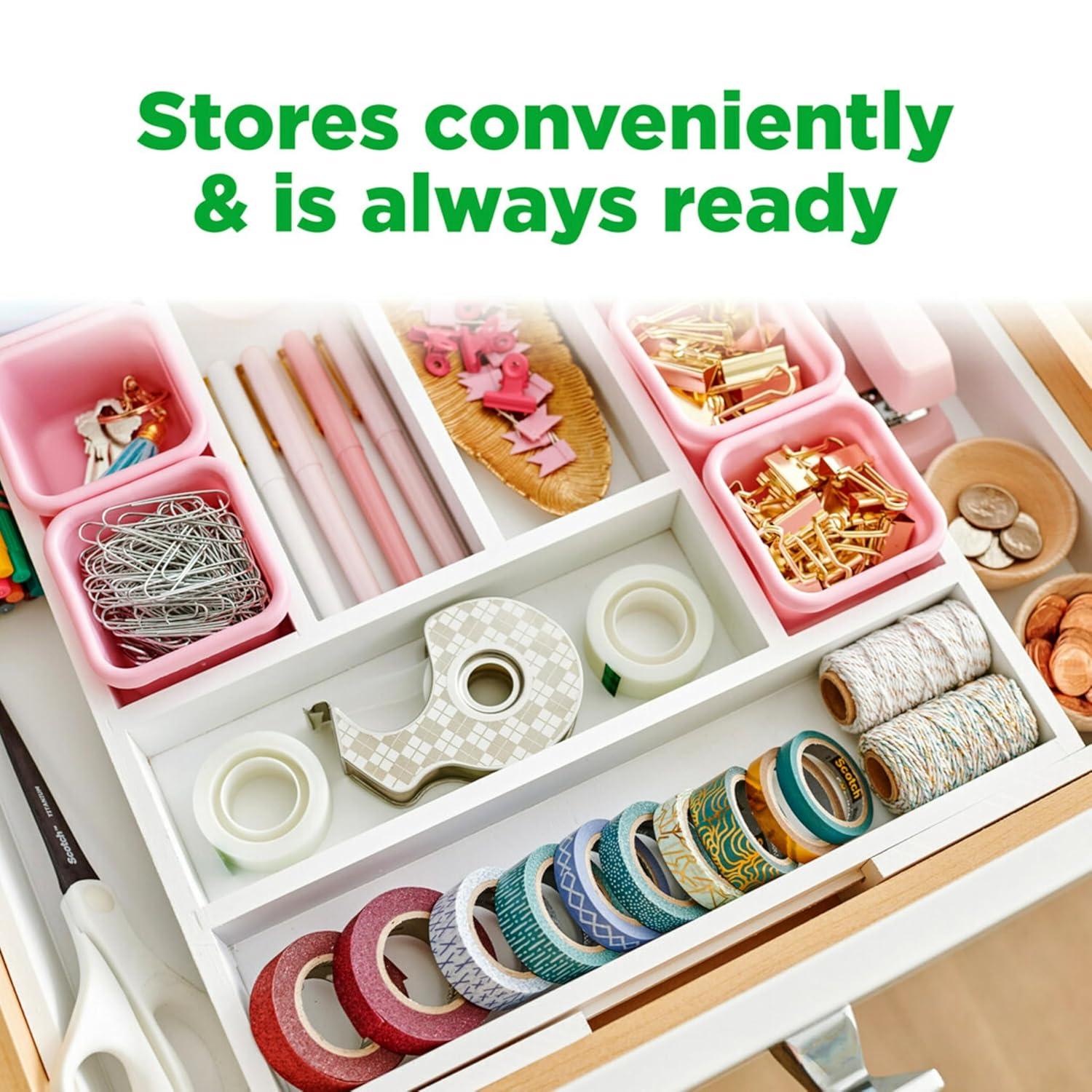 Scotch Magic Stainless Steel Refillable Tape Dispenser