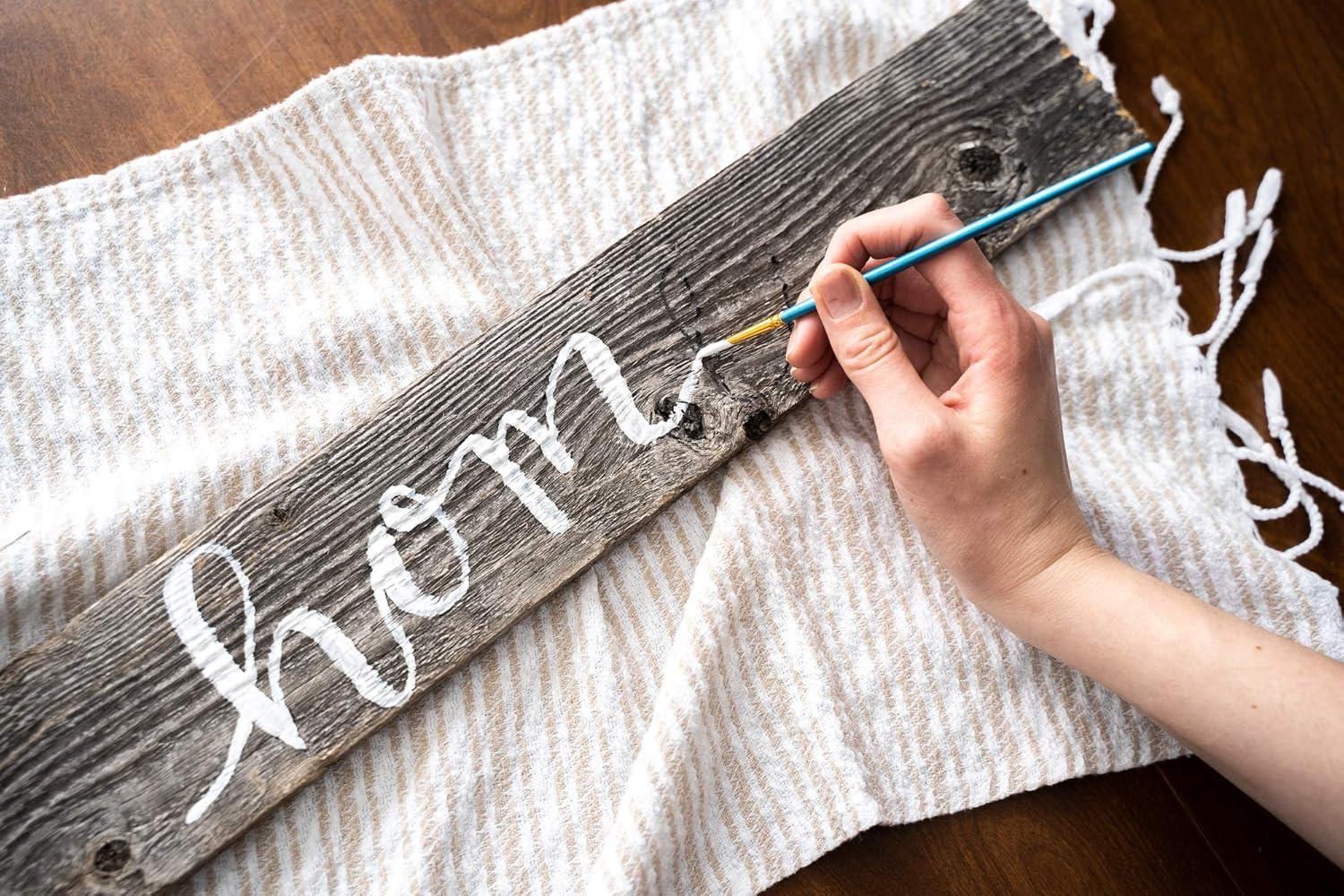 BarnwoodUSA Rustic Farmhouse 36" x 3" Weathered Gray Reclaimed Thin Split Wood Planks, Set of 6