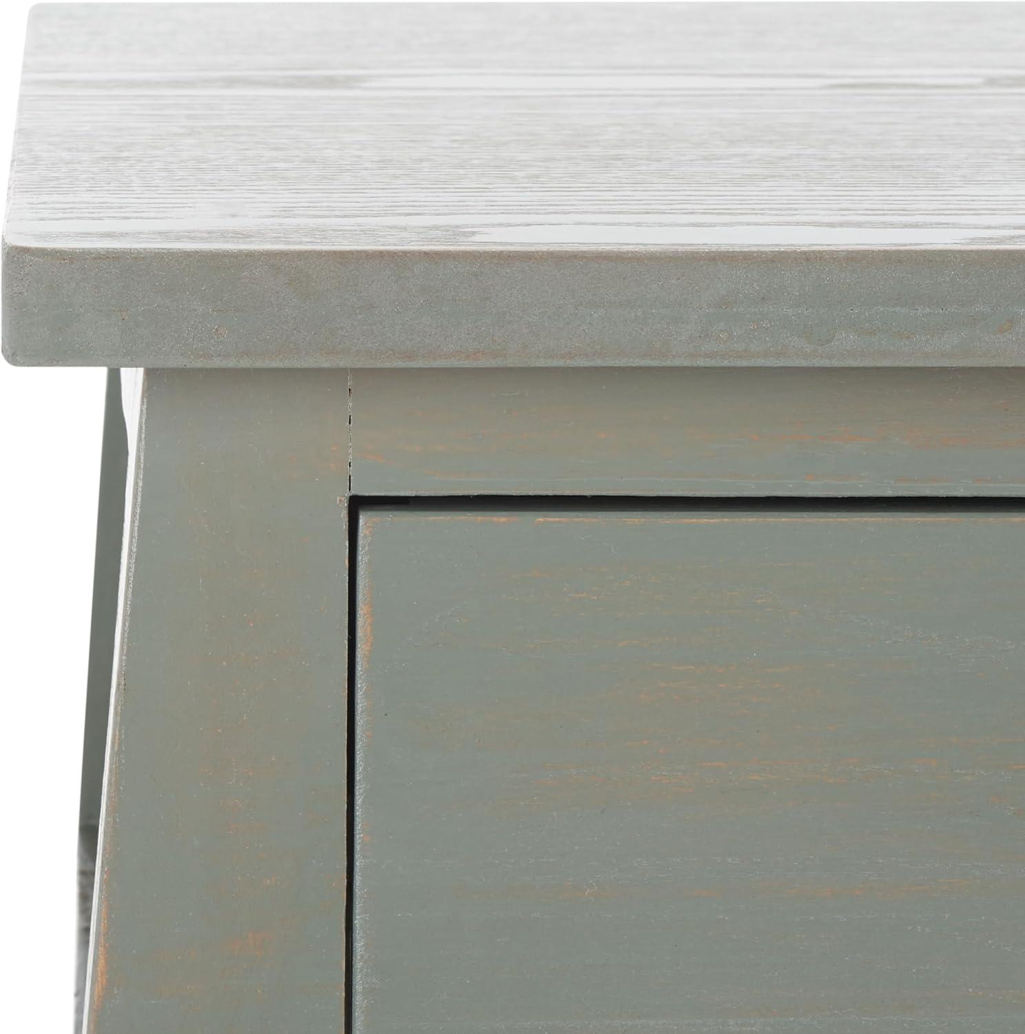 Thelma End Table - Ash Grey - Safavieh