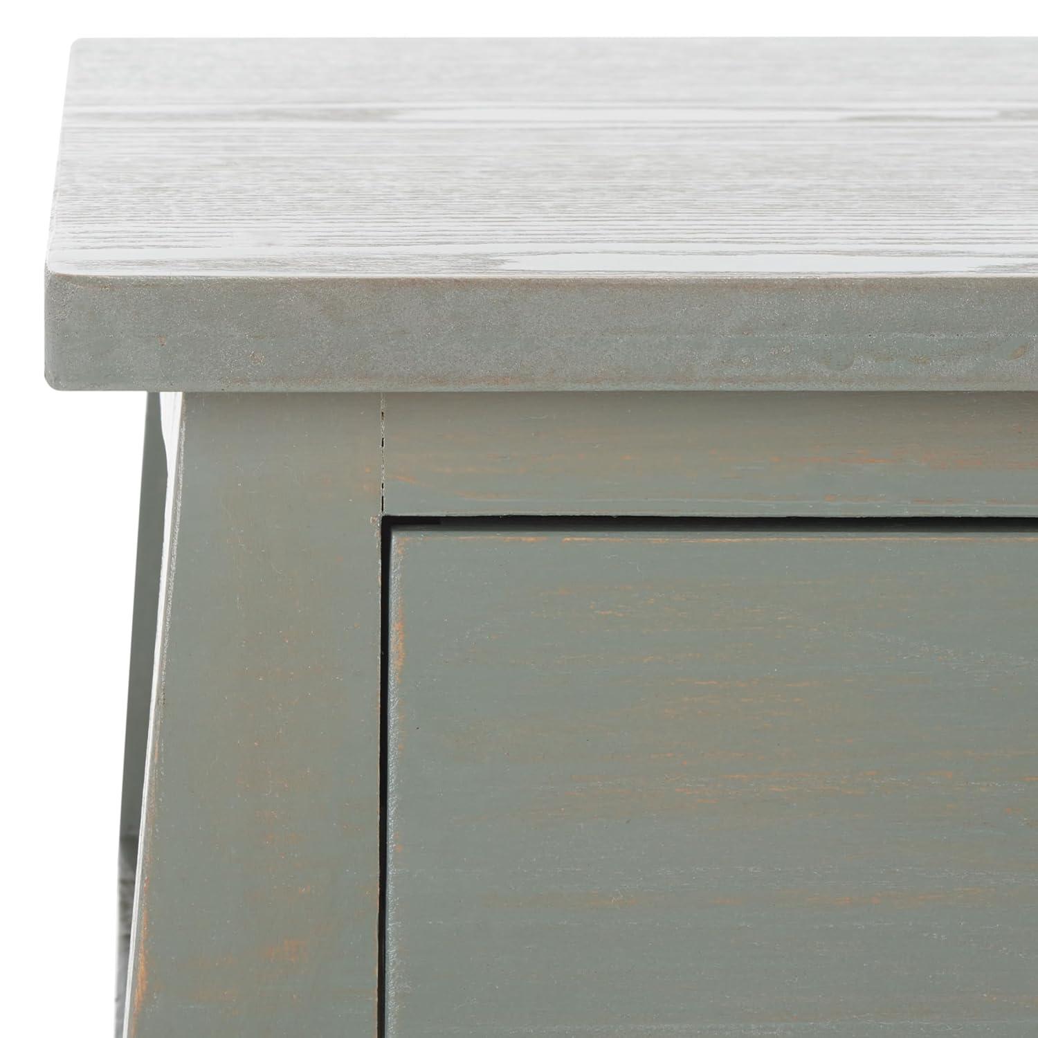 Thelma End Table - Ash Grey - Safavieh