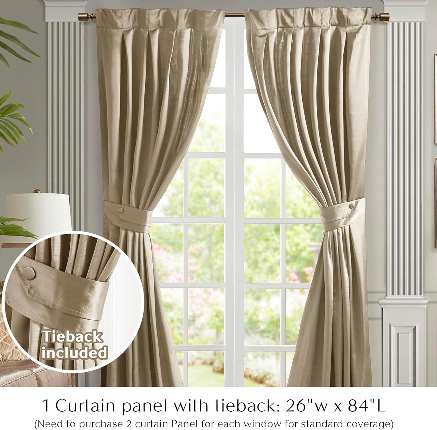 Croscill Croscill Classics Curtain Panel with Tieback (Single)
