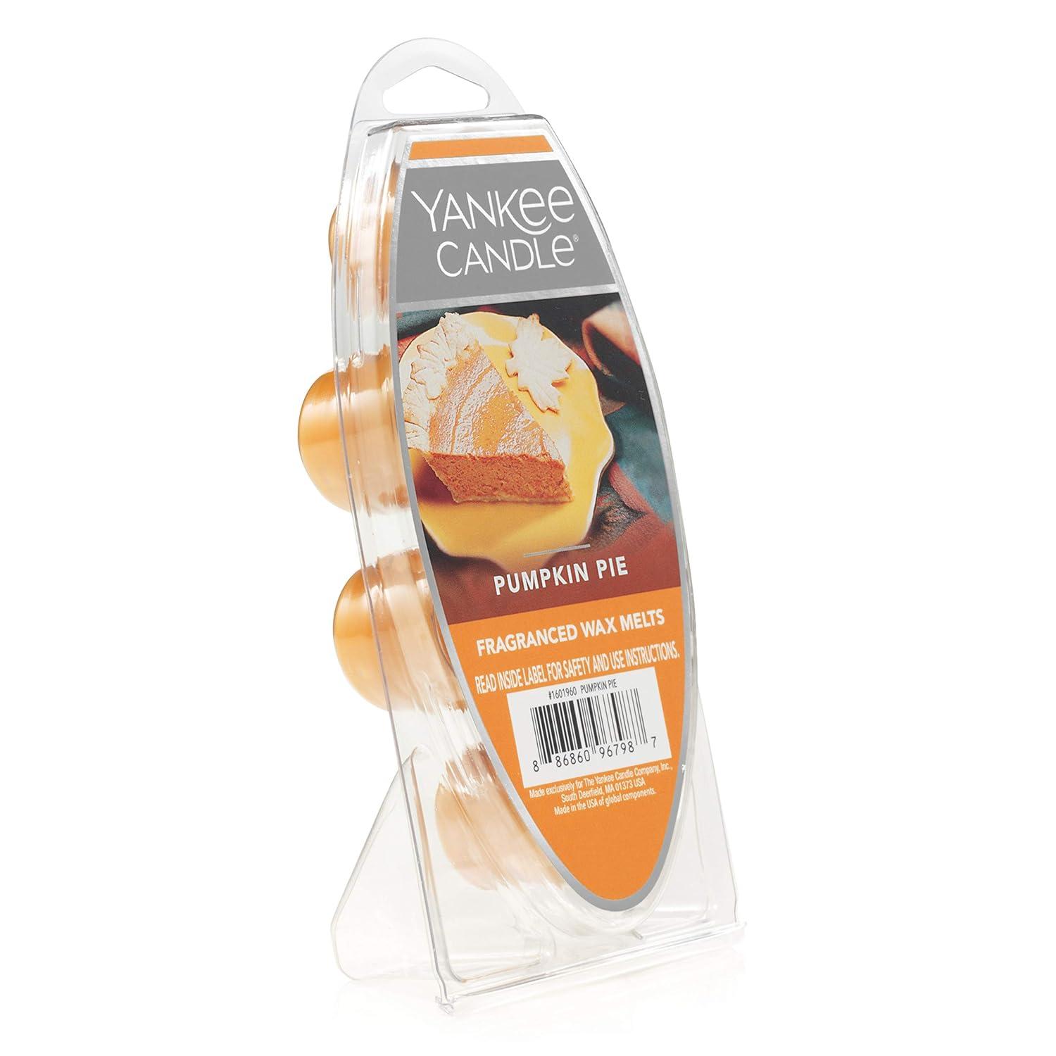 Yankee Candle Pumpkin Pie Wax Melts, 6 Count