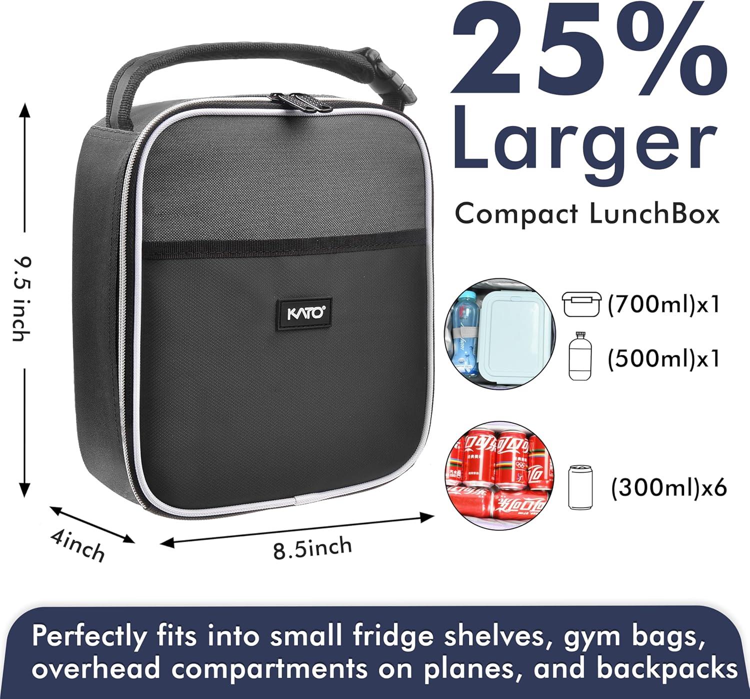 Tirrinia Tirrinia Small Insulated Lunch Bag, Mini Cooler Lunch Box, Lunch Tote