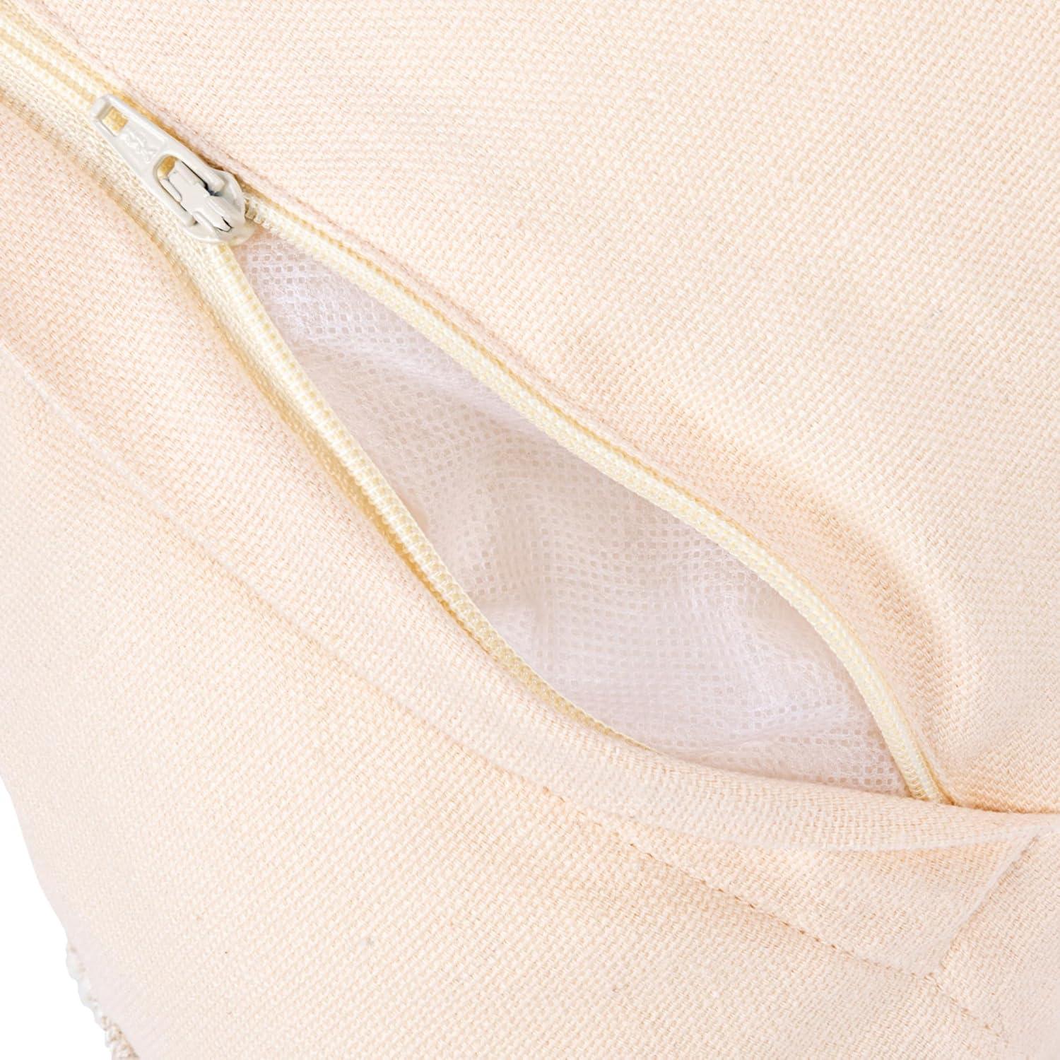 Bloomingville 18 Inches Square Cotton Patchwork Pillow