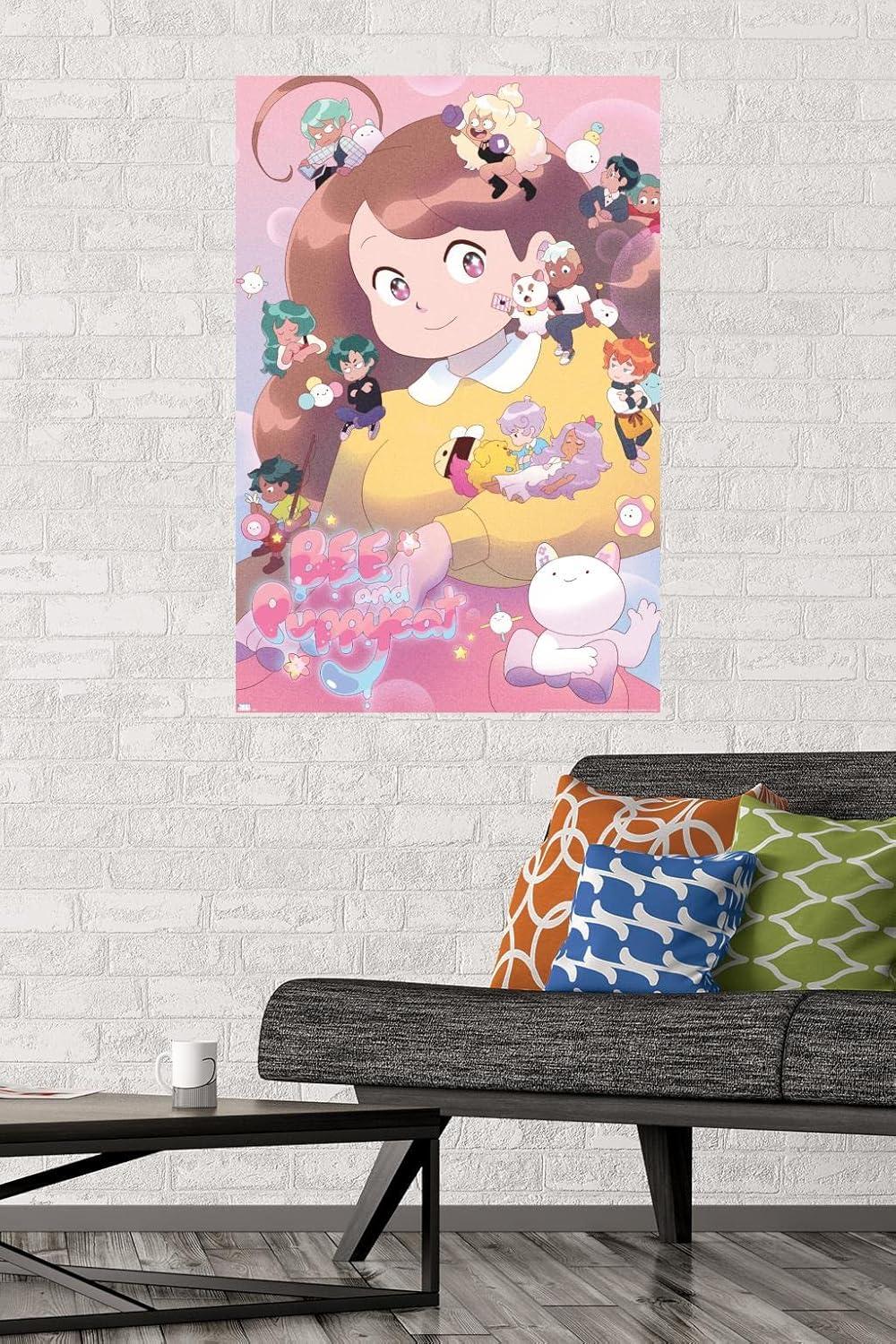 Bee and Puppycat - Group Key Art Wall Poster, 22.375" x 34"