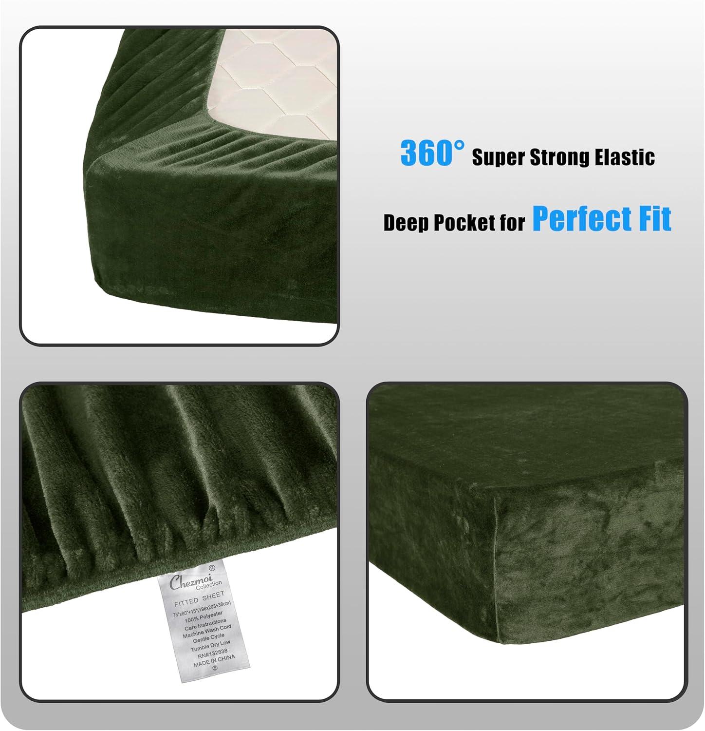 Microplush Fleece Bed Sheet Set