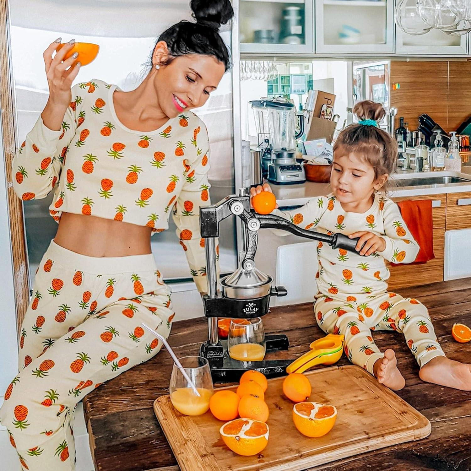 Zulay Kitchen Zulay Kitchen Citrus Complete Set Manual Citrus Press Orange Squeezer & 2-in-1 Metal Lemon Squeezer