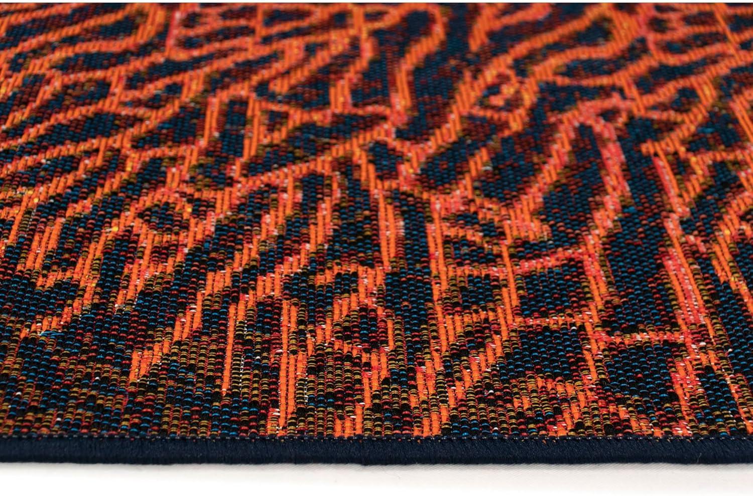 Liora Manne Marina Coral Indoor/Outdoor Rug Ocean 3'3" x 4'11"