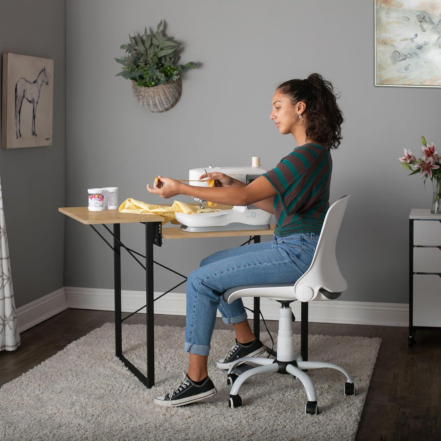 41'' x 23'' Sewing Table with Sewing Machine Platform