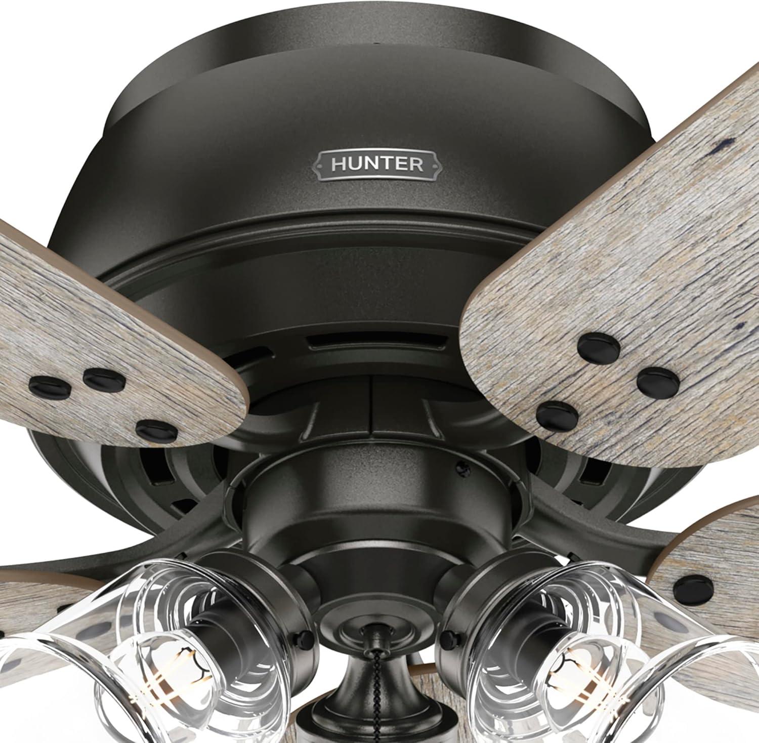 Shady Grove 52" 5 - Blade Ceiling Fan With Lights And Pull Chain