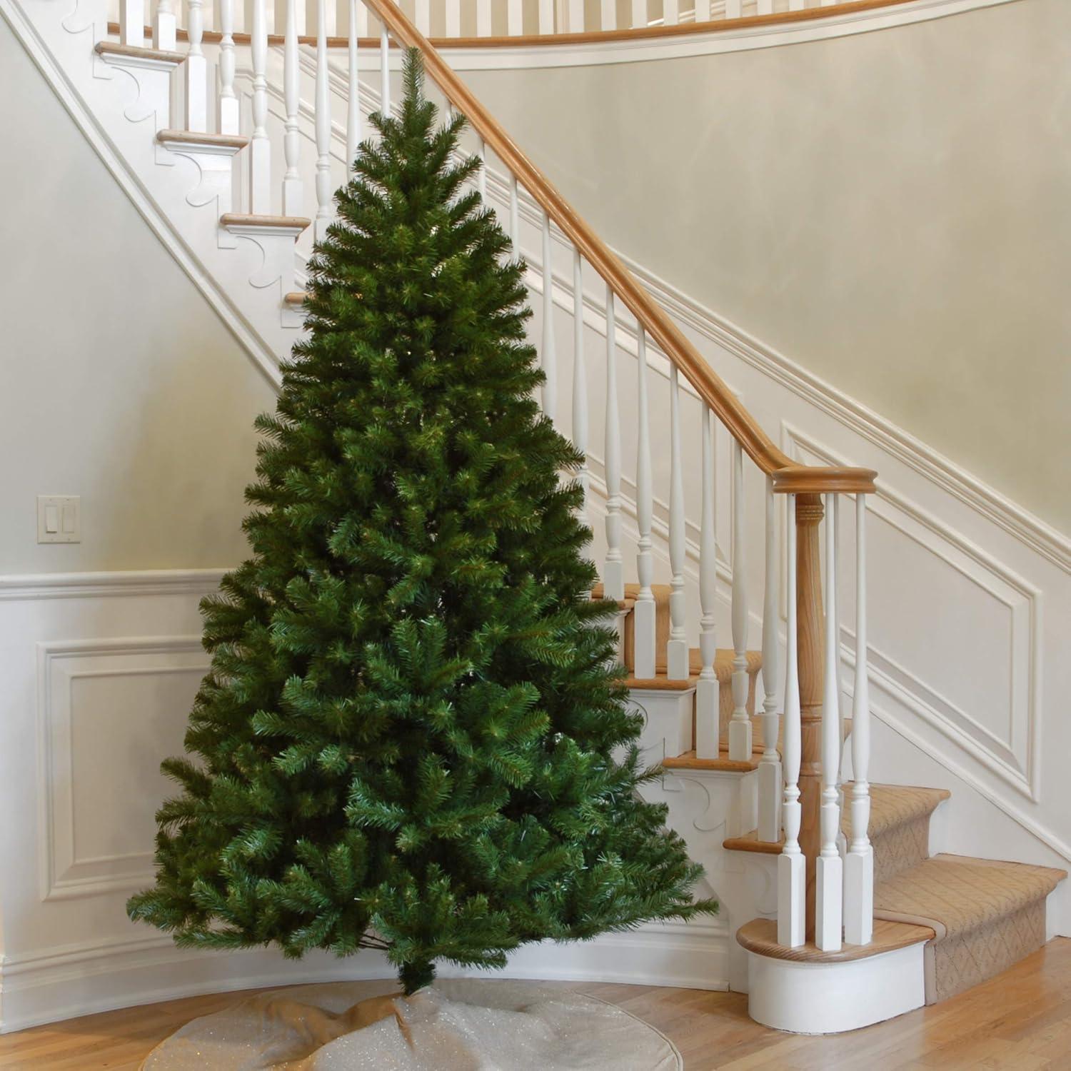 7.5' Unlit Hinged North Valley Spruce Artificial Christmas Tree - National Tree Company