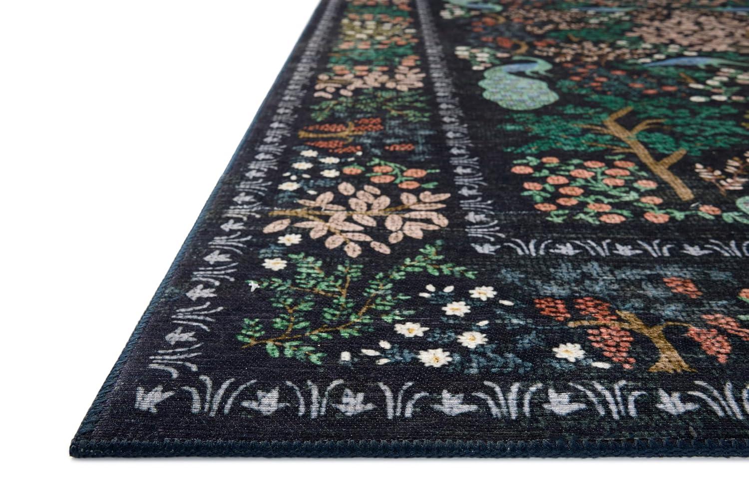 Rifle Paper Co. x Loloi Canopy Charcoal Area Rug