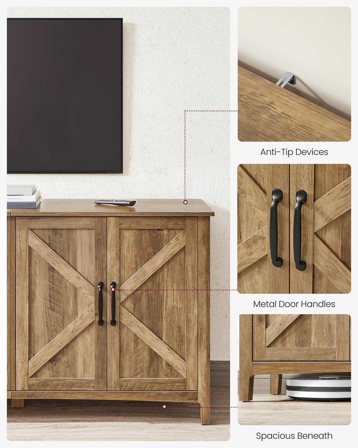Wrought Studio™ Yvette 59"W Credenza Sideboard, Buffet Storage Cabinet