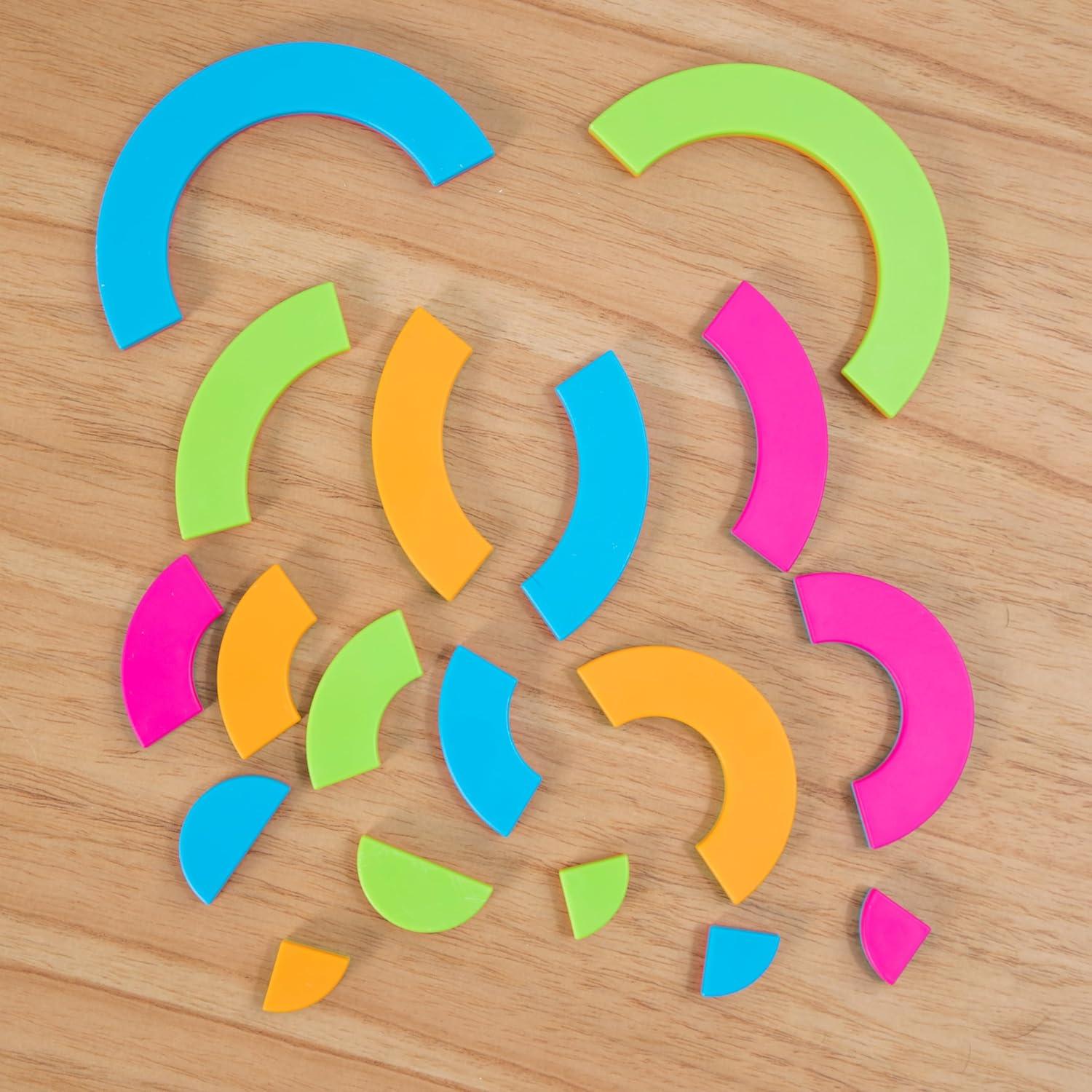 Fat Brain Toys Bugzzle Kids Puzzles Ages 3+ - Match-The-Picture Fraction-Learning Brainteaser, Toys for Kids