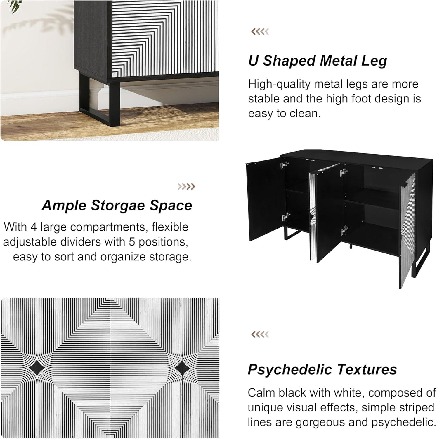 Sideboard 59.13'' Sideboard