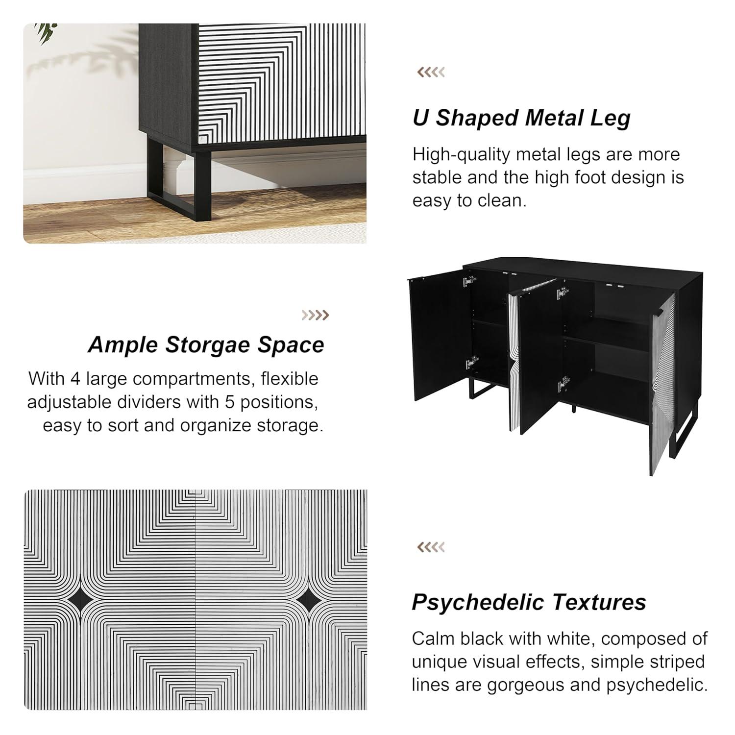 Sideboard 59.13'' Sideboard