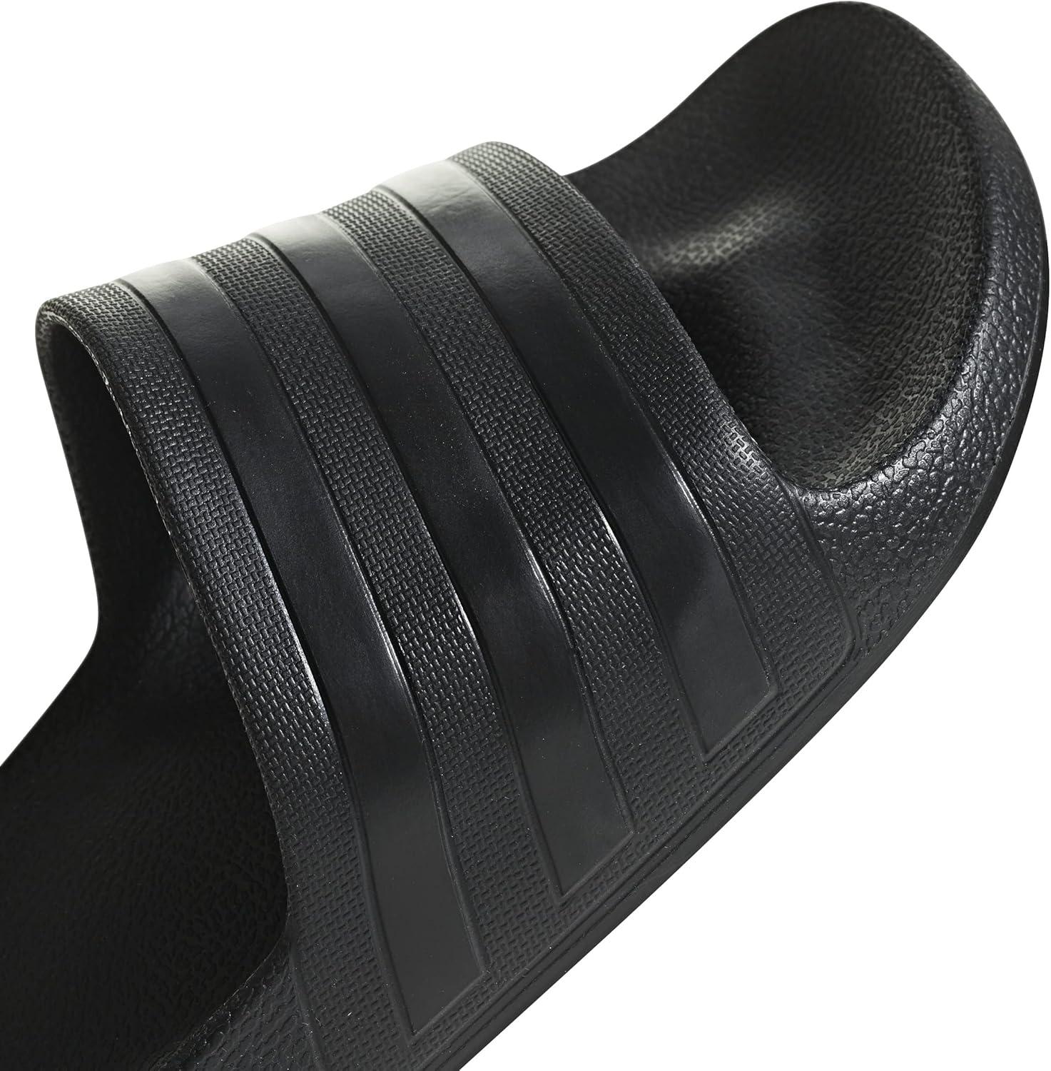 Core Black Unisex Aqua Slide with Cushioned Footbed