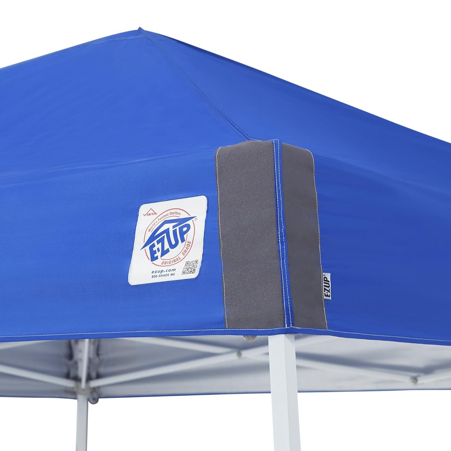 E-Z UP Vista 12 Ft. W x 12 Ft. D Steel Pop-Up Canopy