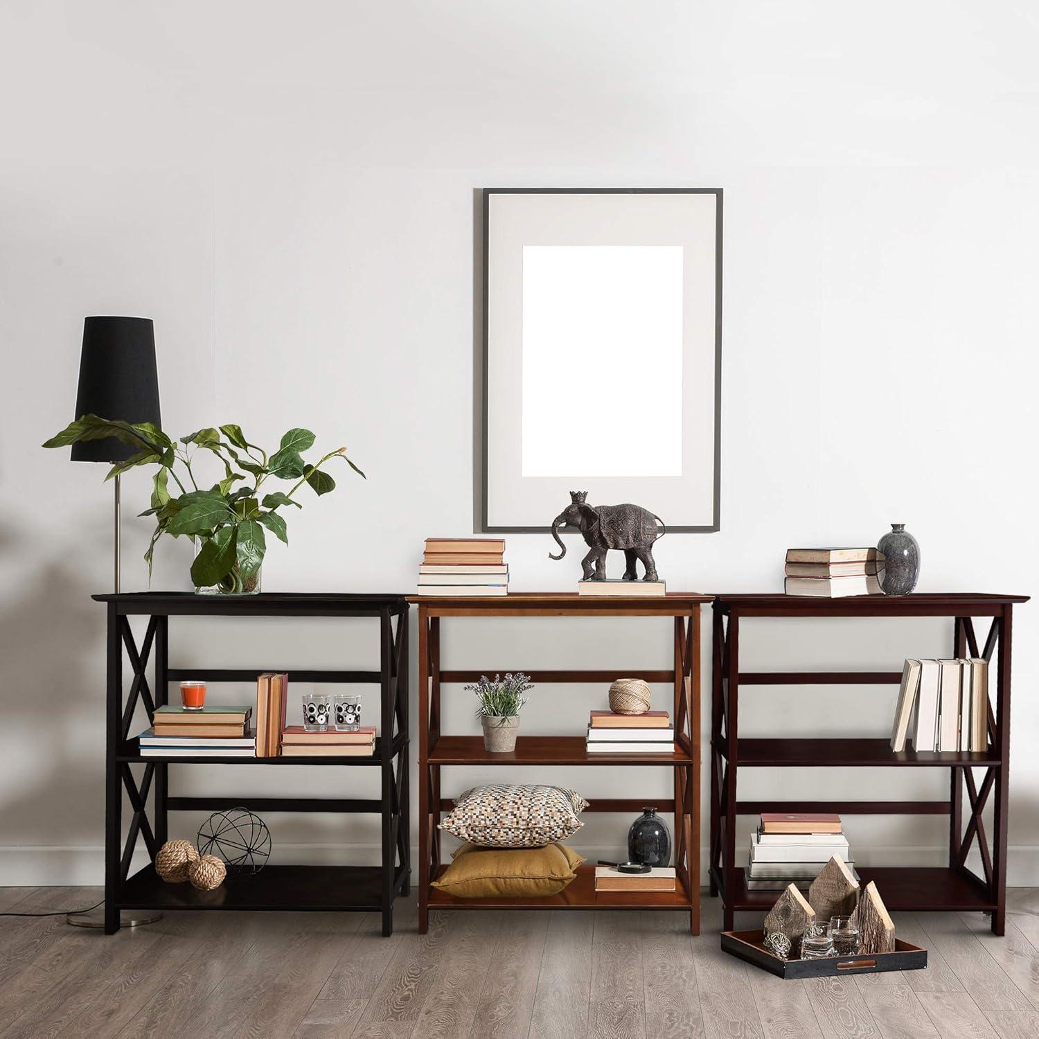 Casual Home Montego 3-Shelf Bookcase