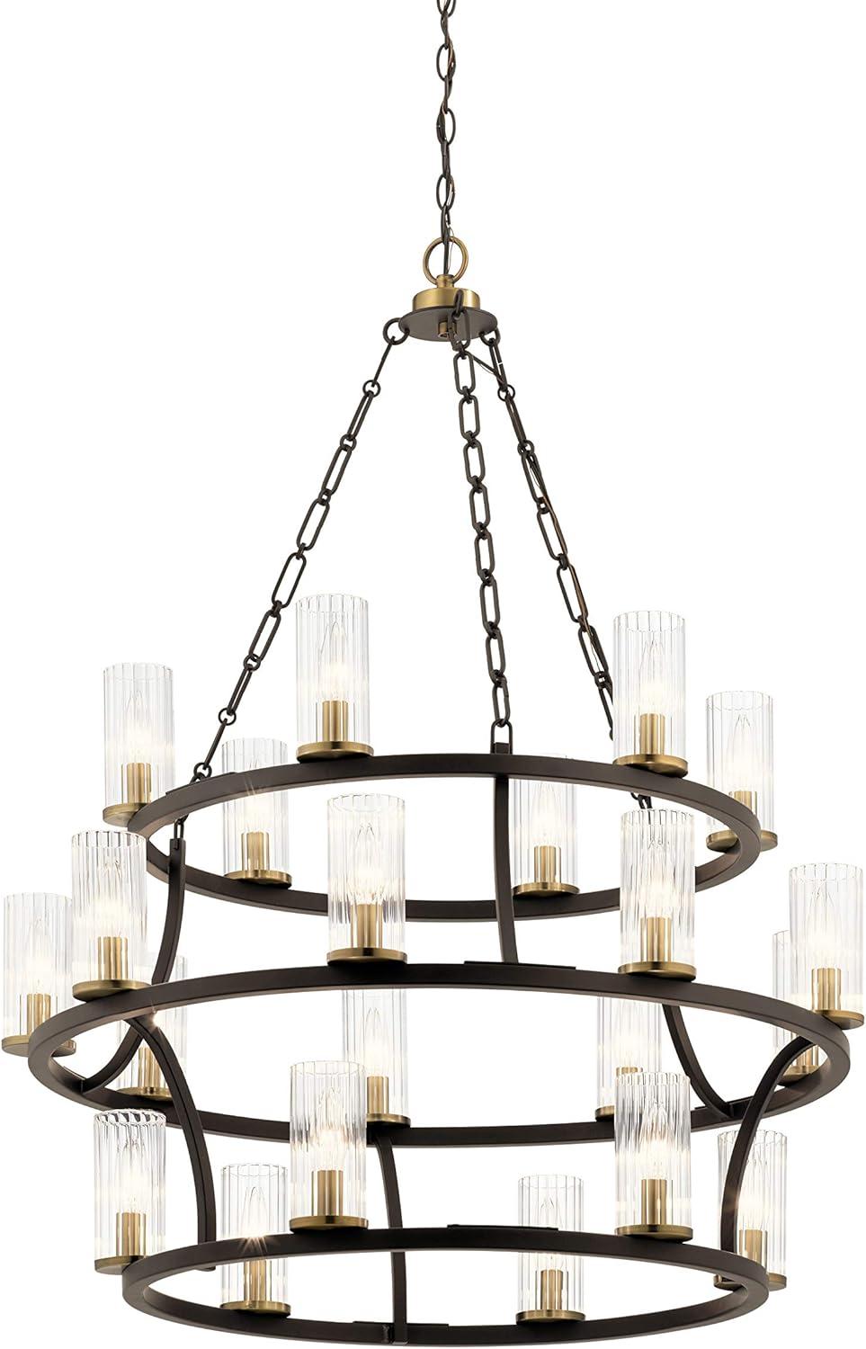 Kichler Lighting Mathias 1 - Light Chandelier ,  Olde Bronze