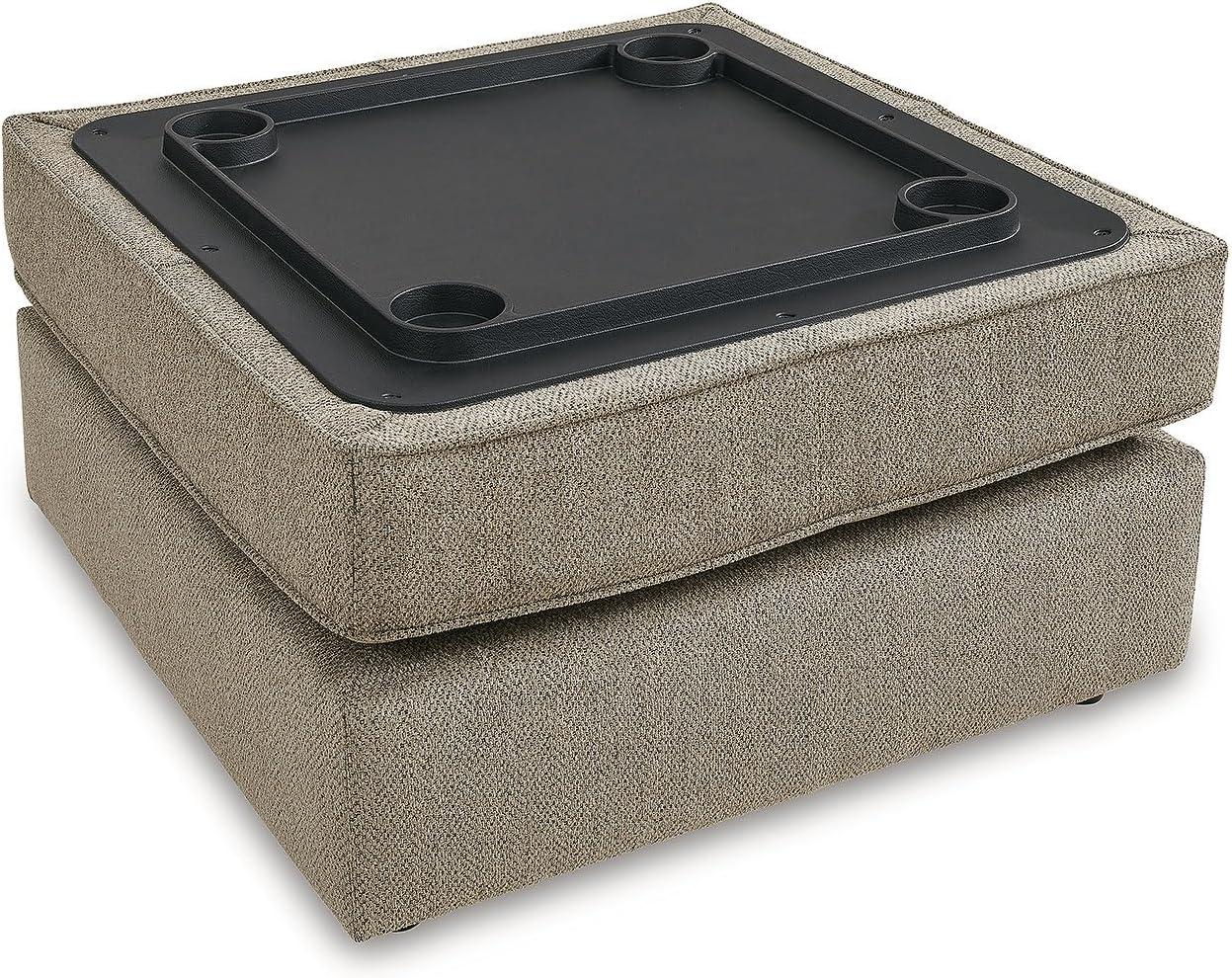 Latitude Run® Orleanne Upholstered Ottoman