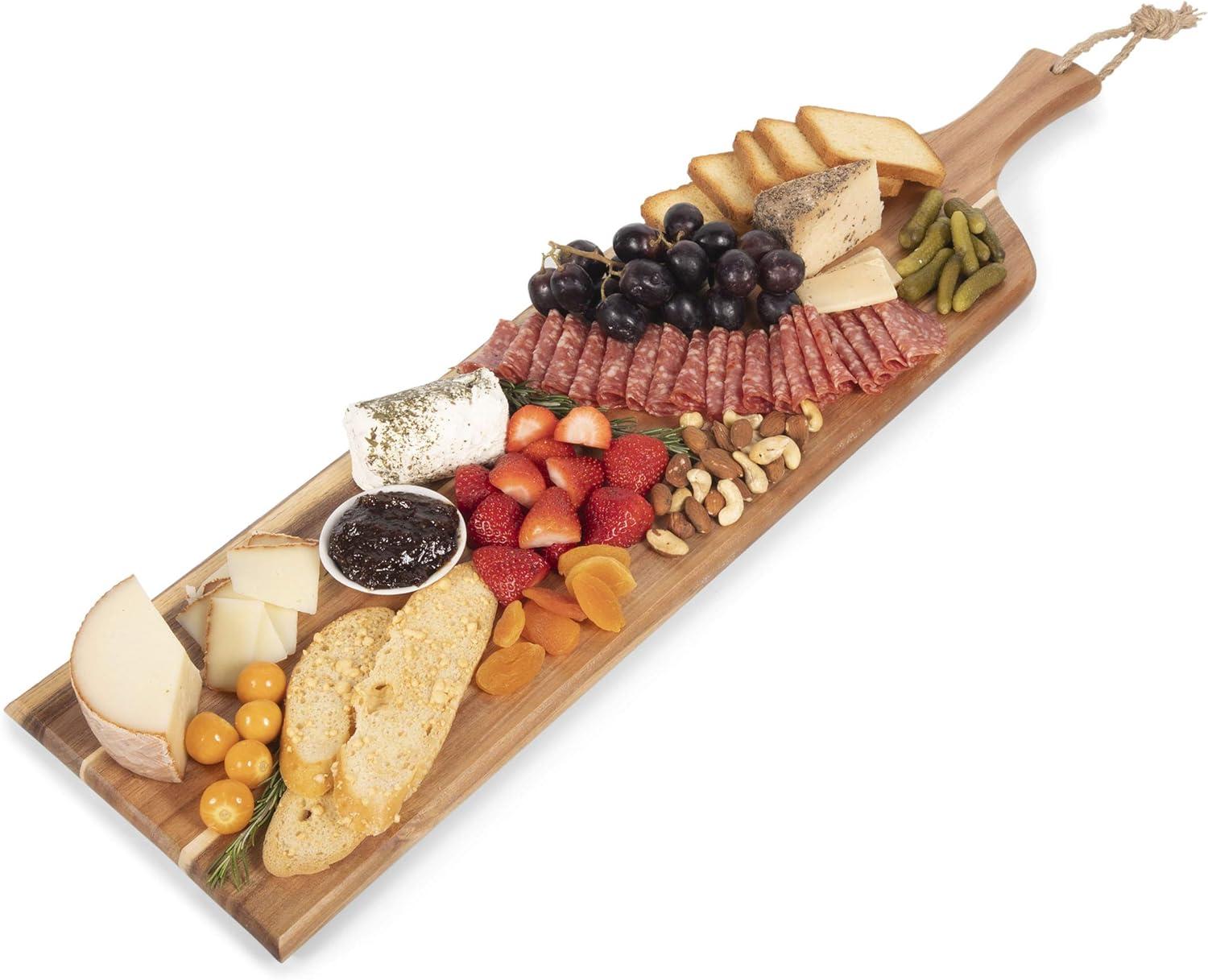 Toscana Artisan 30 Inch Acacia Charcuterie Board