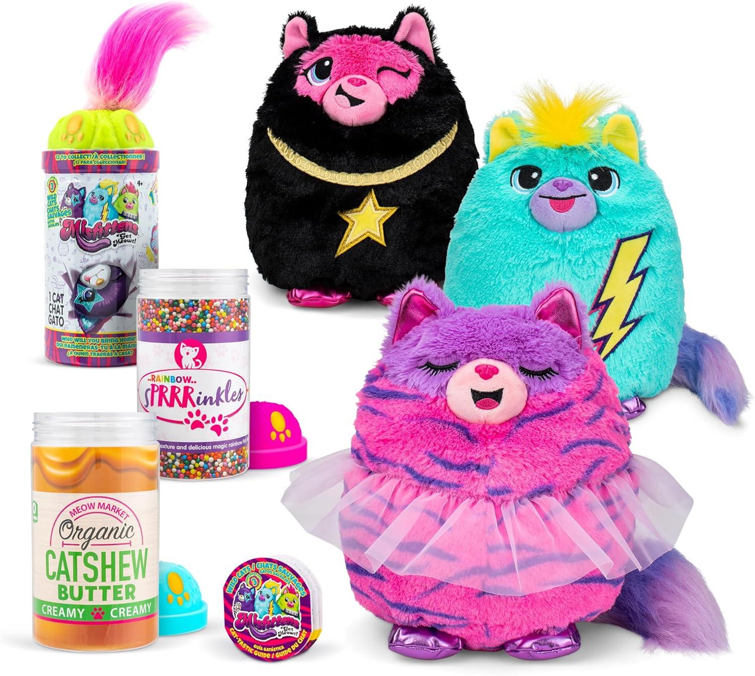 Misfittens Assortment - Novelty Cat Plush - Walmart Exclusive Character