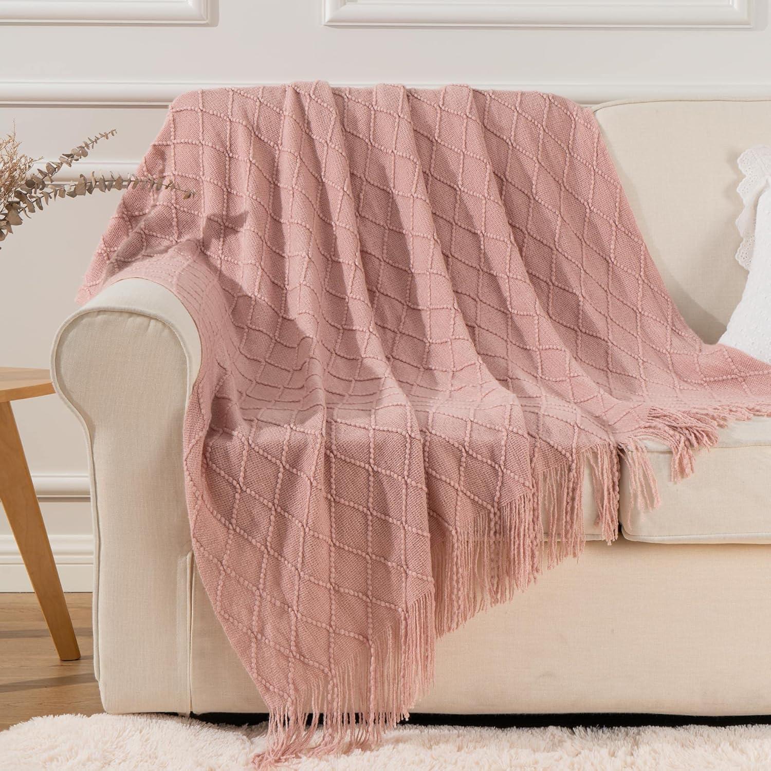 Knitted Throw Blanket