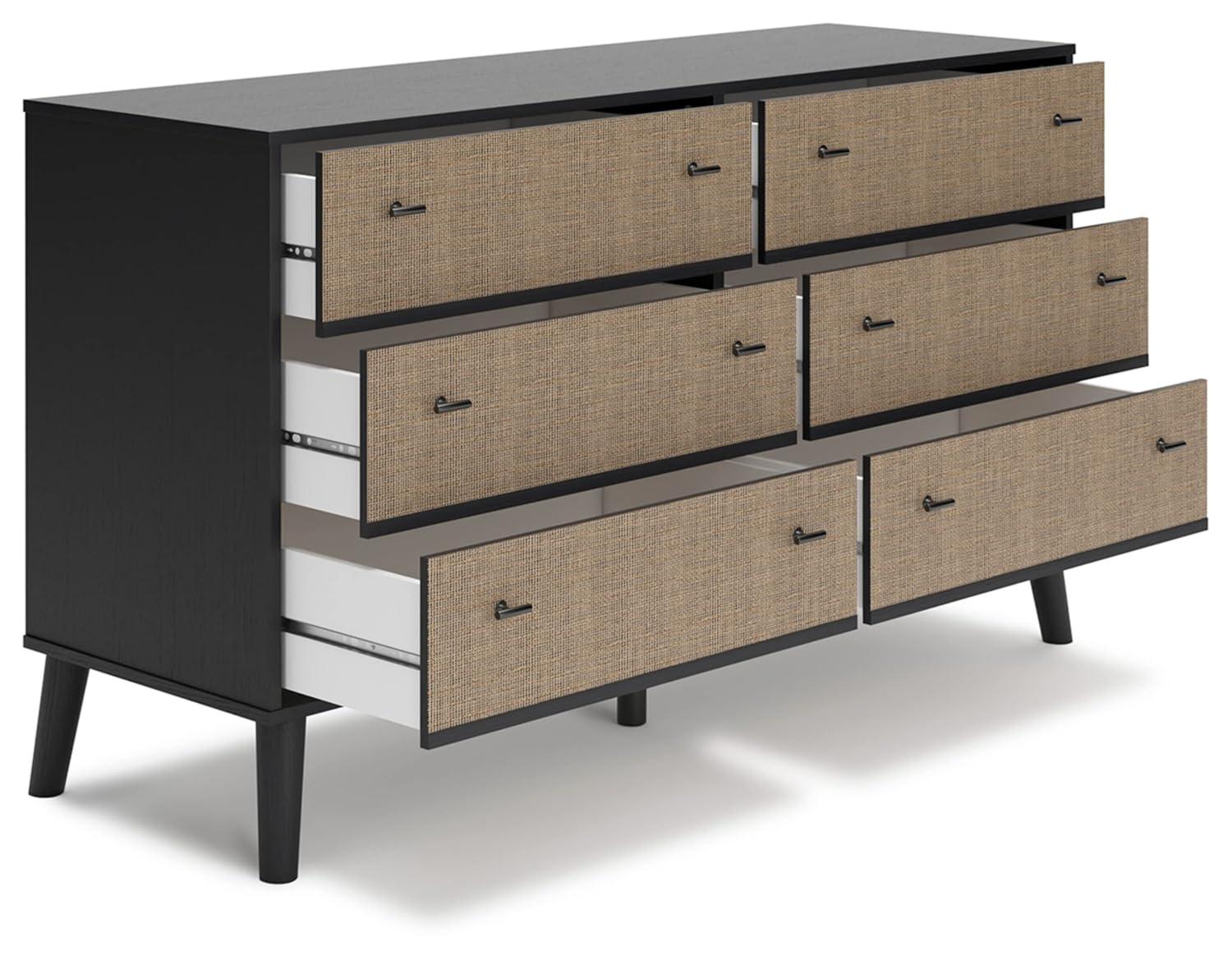 Signature Design by Ashley Contemporary Charlang Chest of Drawers, Two-tone