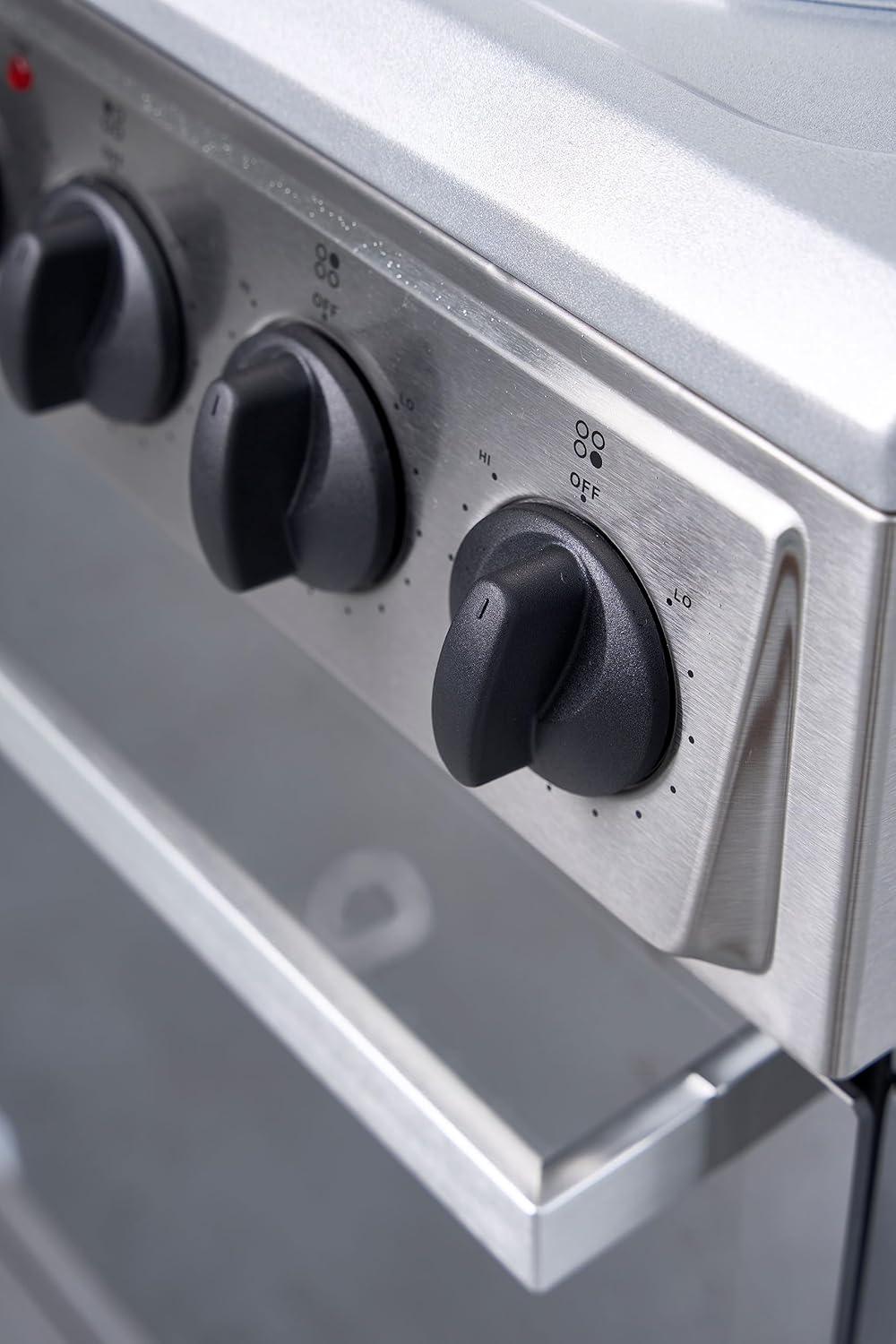 Premium Levella 24" Freestanding Electric Range with 4 Burners and 2.6 Cu. Ft. Oven Capacity