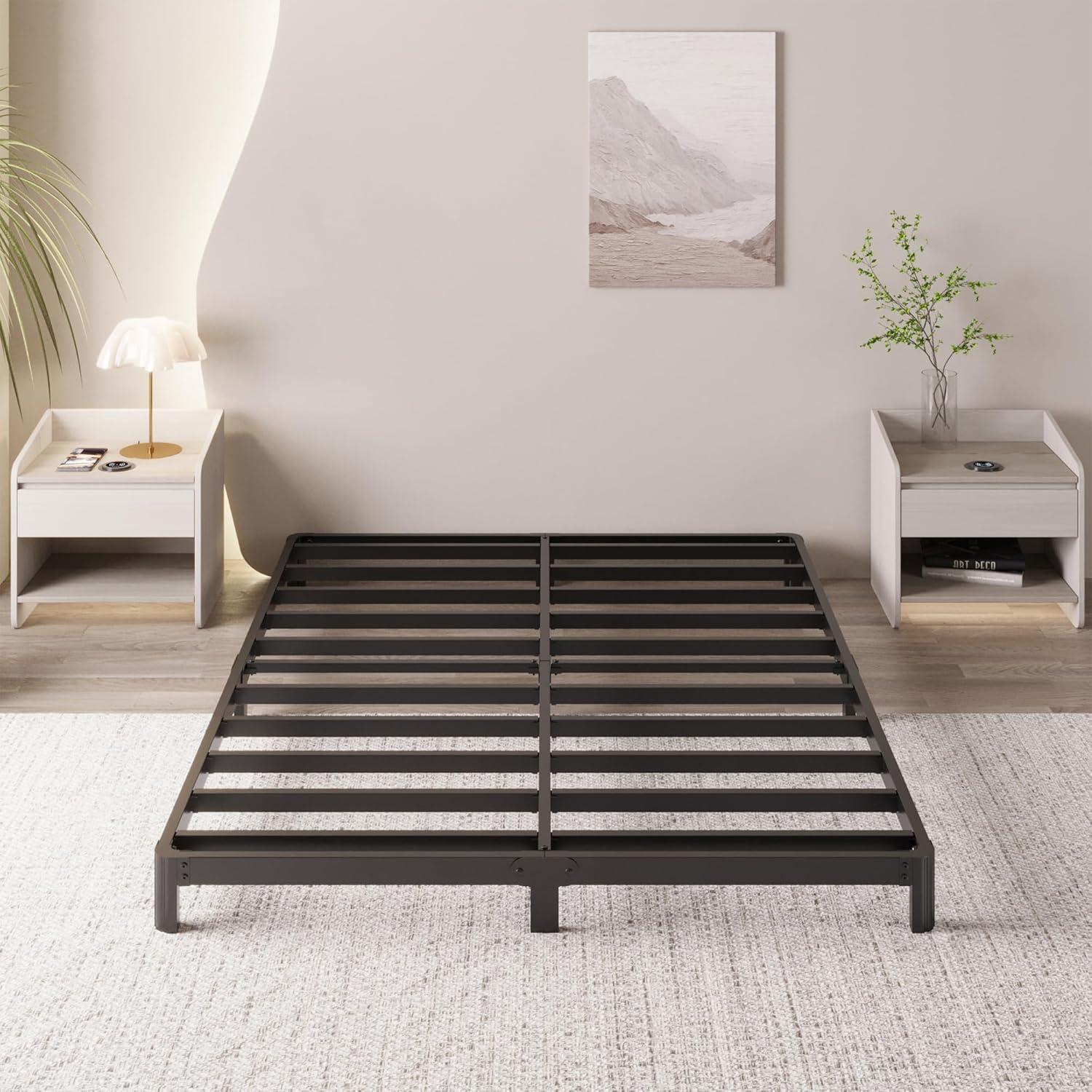 4 Inch Metal Platform Bed Frame