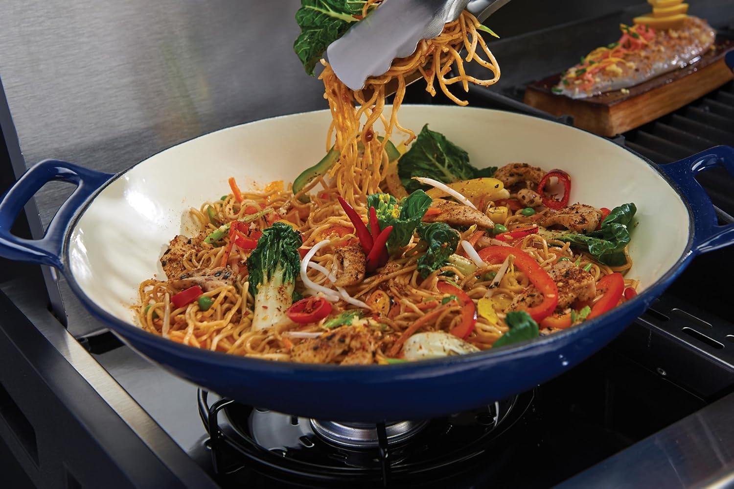 Broil King Porcelain Cast Iron Wok