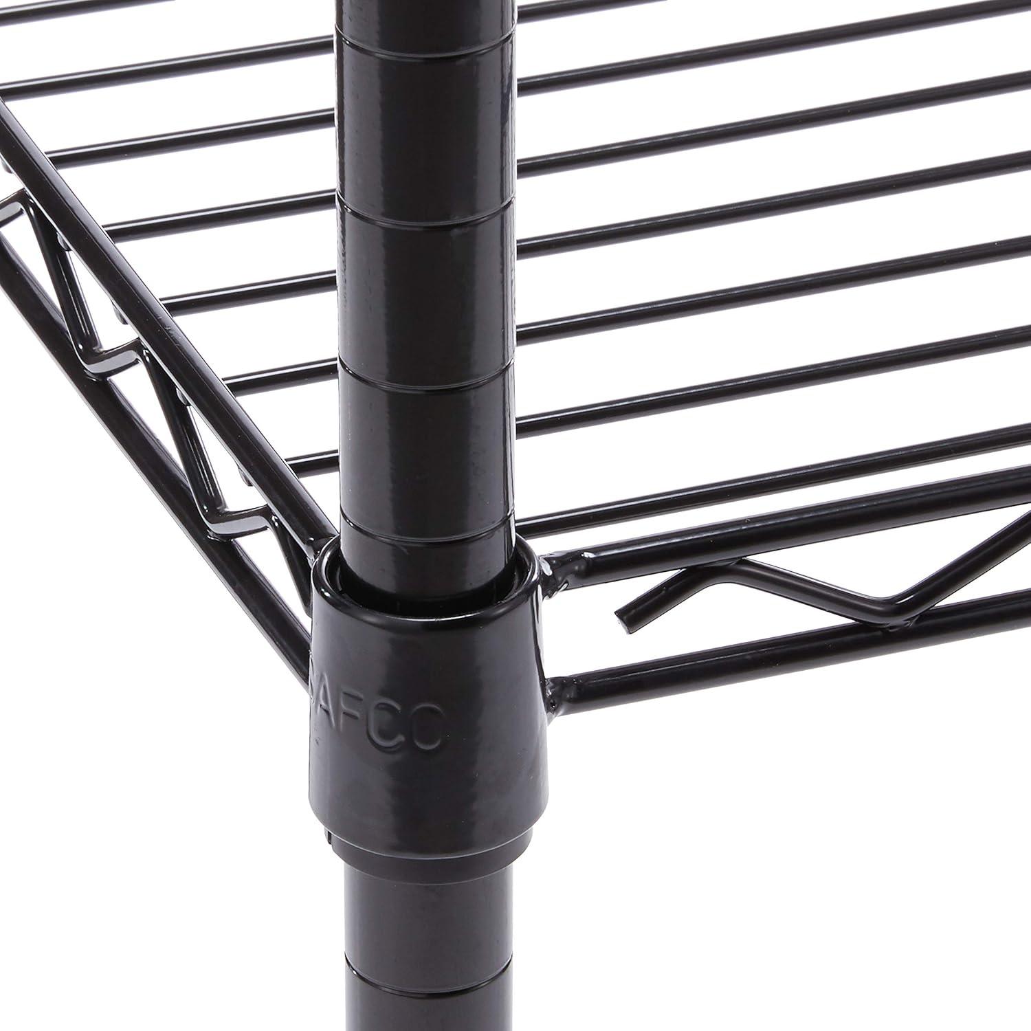 COAHAHA Mobile File Cart, Compact Steel Rolling File Organizer For Letter & Legal Folders, Extra Storage Shelf, Swivel Wheels, Professional Office Storage Solution, 14"W X 14"D X 20.5"H