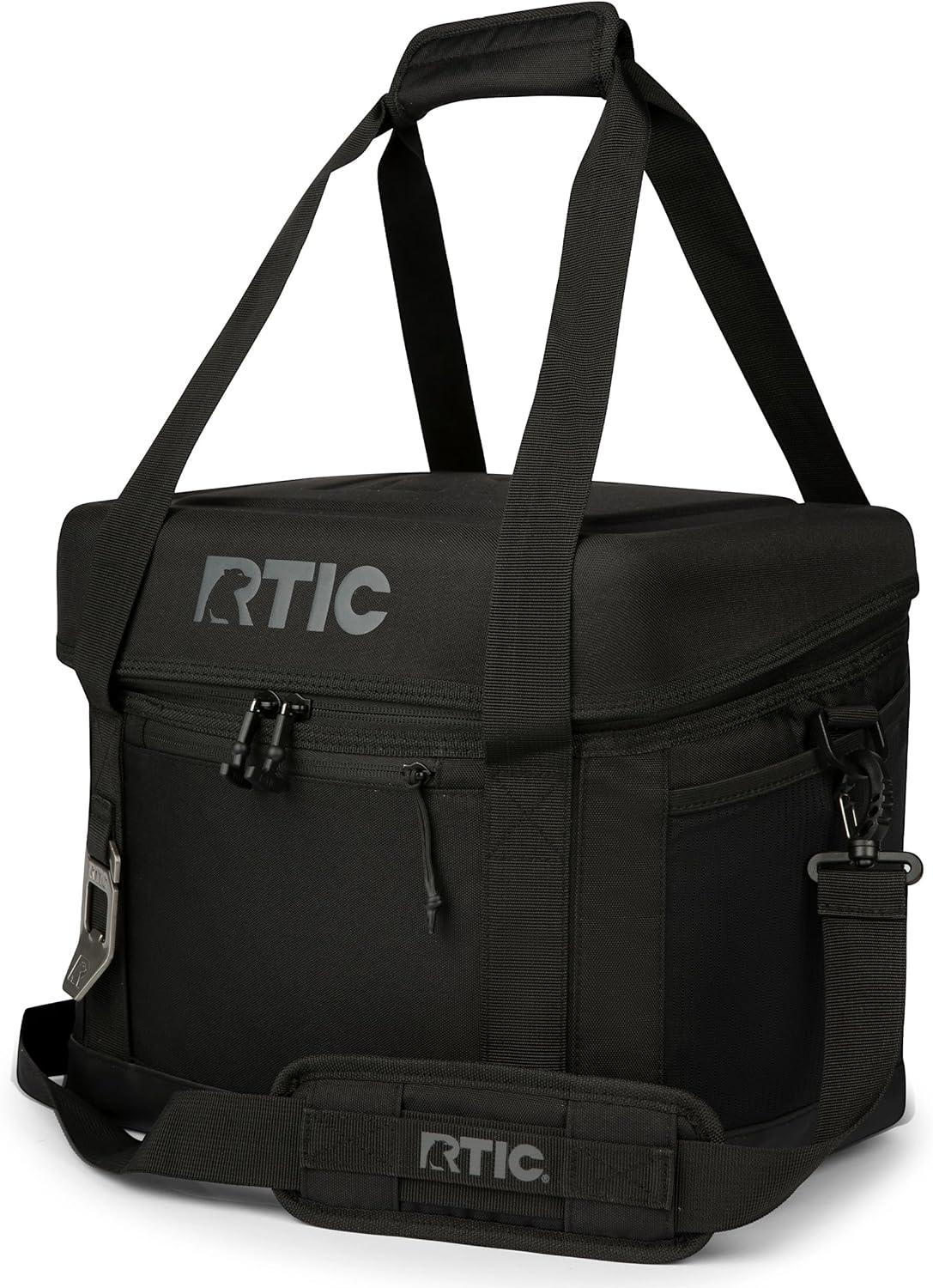 RTIC 28 Can Everyday Soft Cooler, 27 qt Collapsible with Bottle Opener, Fresh Mint