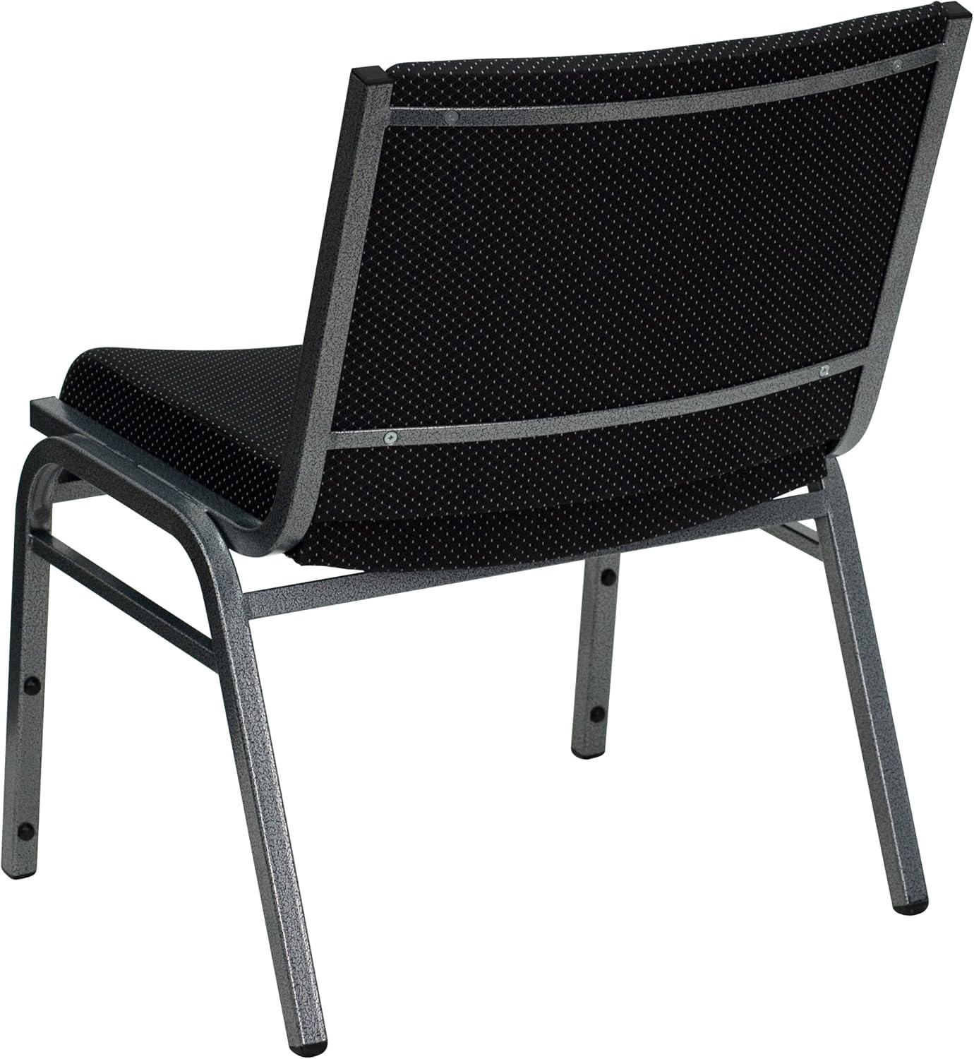 Flash Furniture Divine Multipurpose Big & Tall 1000 lb. Rated Stacking Guest Chairs for Business or Home Use (Set of 2)