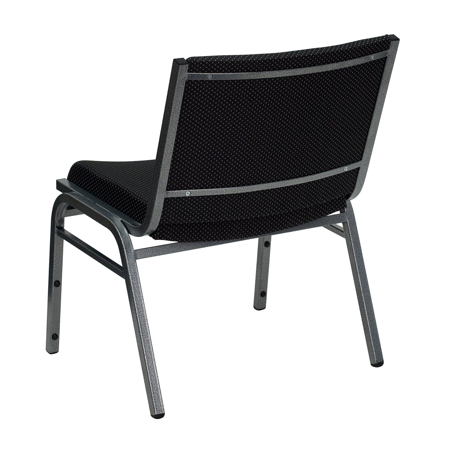 Flash Furniture Divine Multipurpose Big & Tall 1000 lb. Rated Stacking Guest Chairs for Business or Home Use (Set of 2)