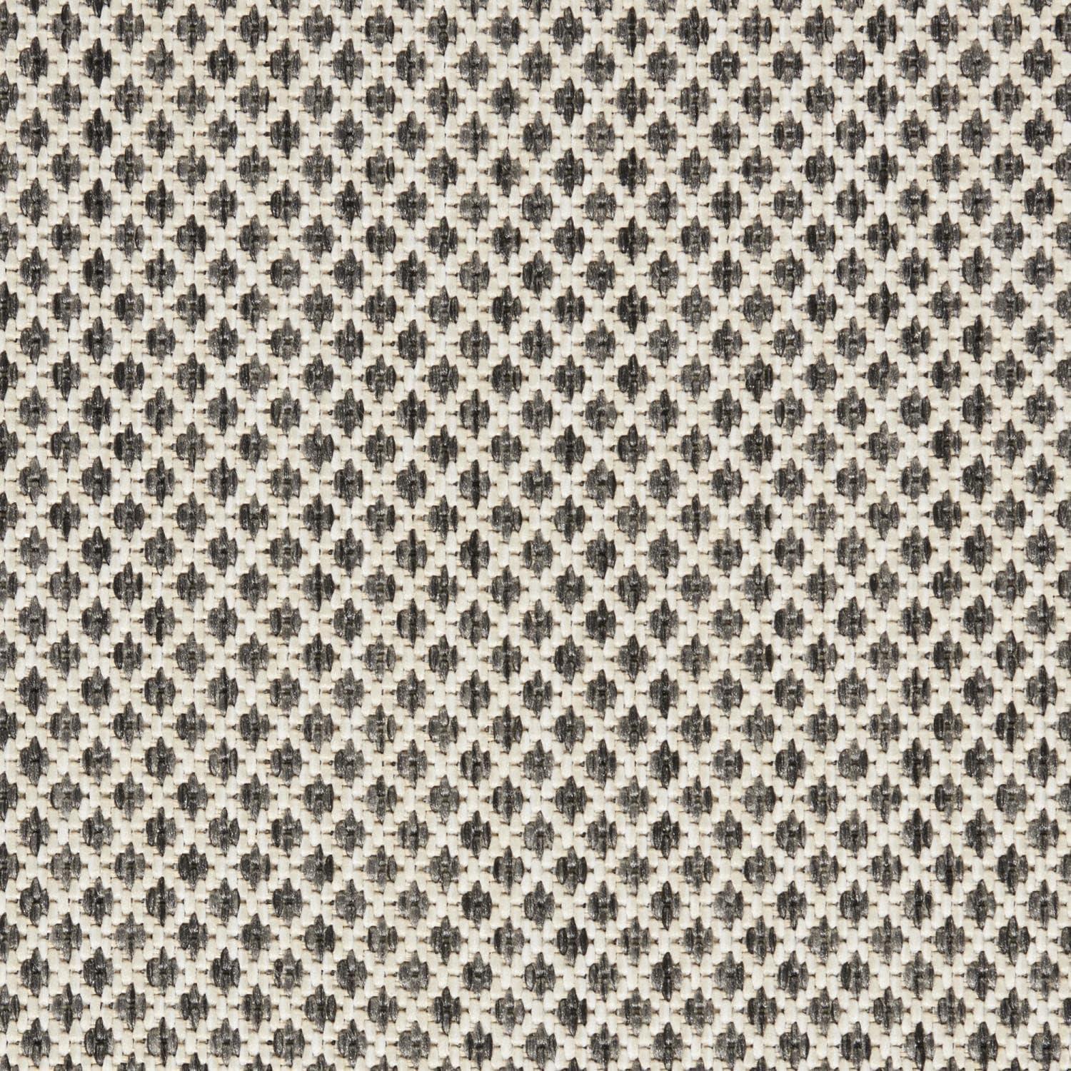 Nourison Courtyard COU01 Indoor/outdoor Area Rug - Ivory Charcoal 7' x 10'