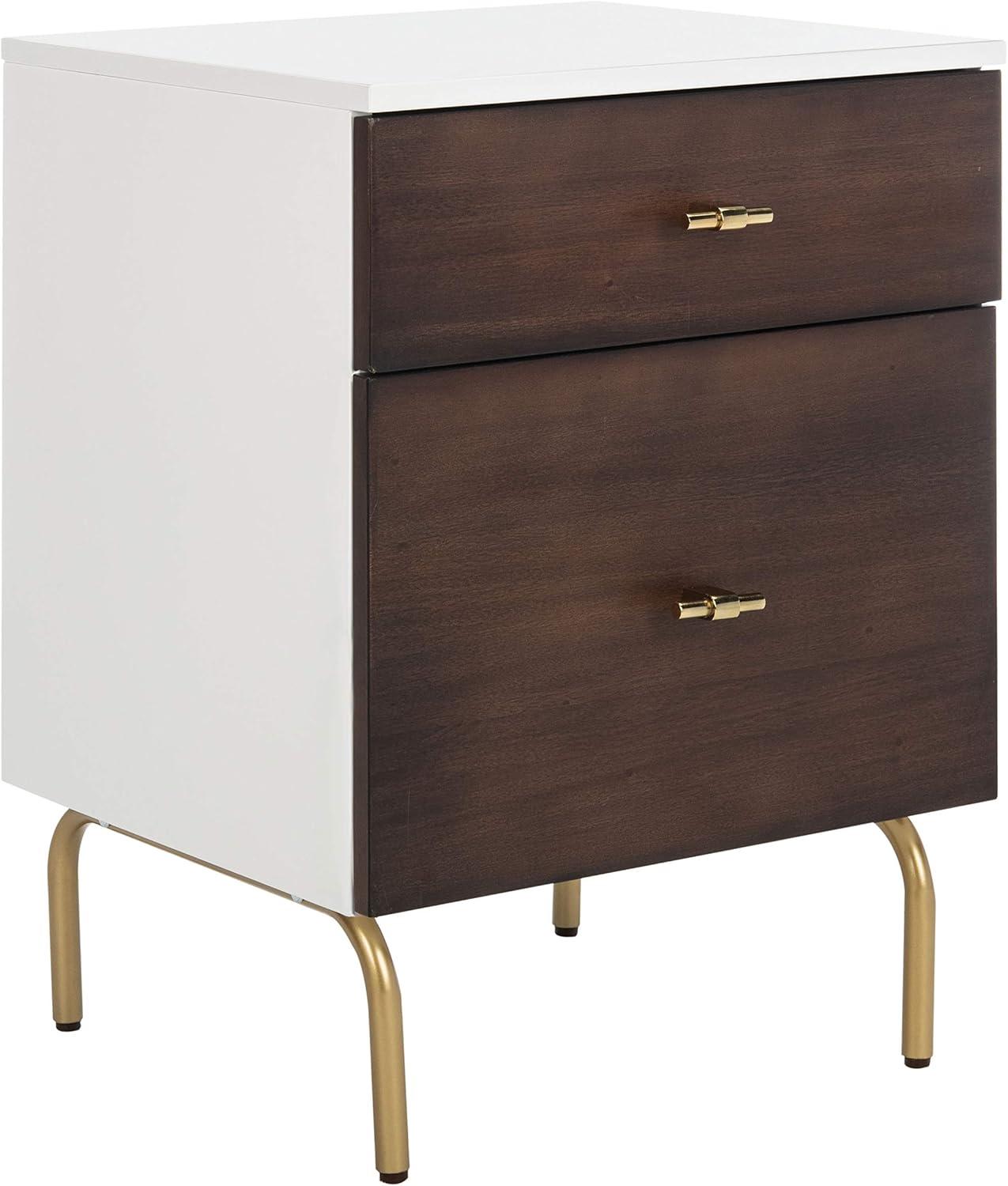 Genevieve 2 Drawer Nightstand  - Safavieh