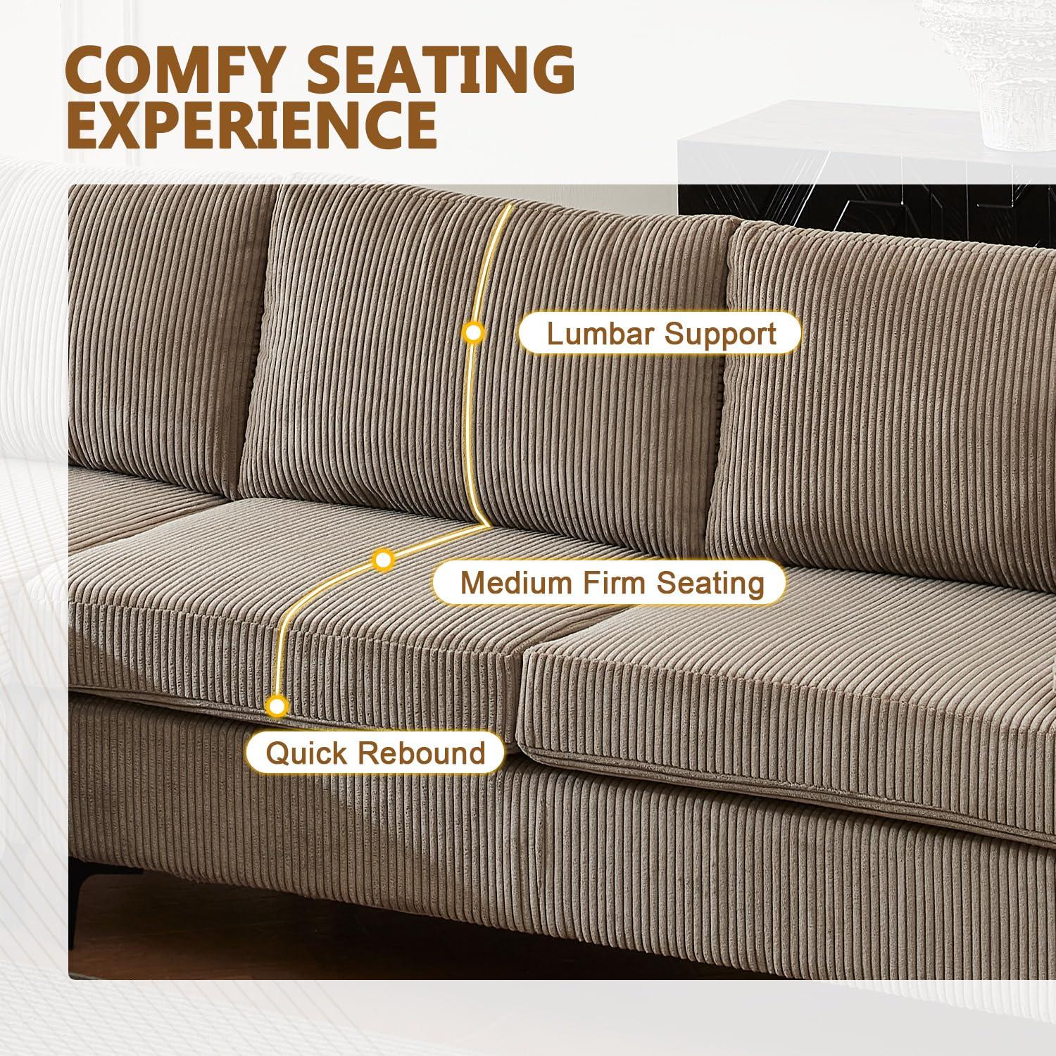 Wade Logan® Avrianna 2 - Piece Upholstered Sectional