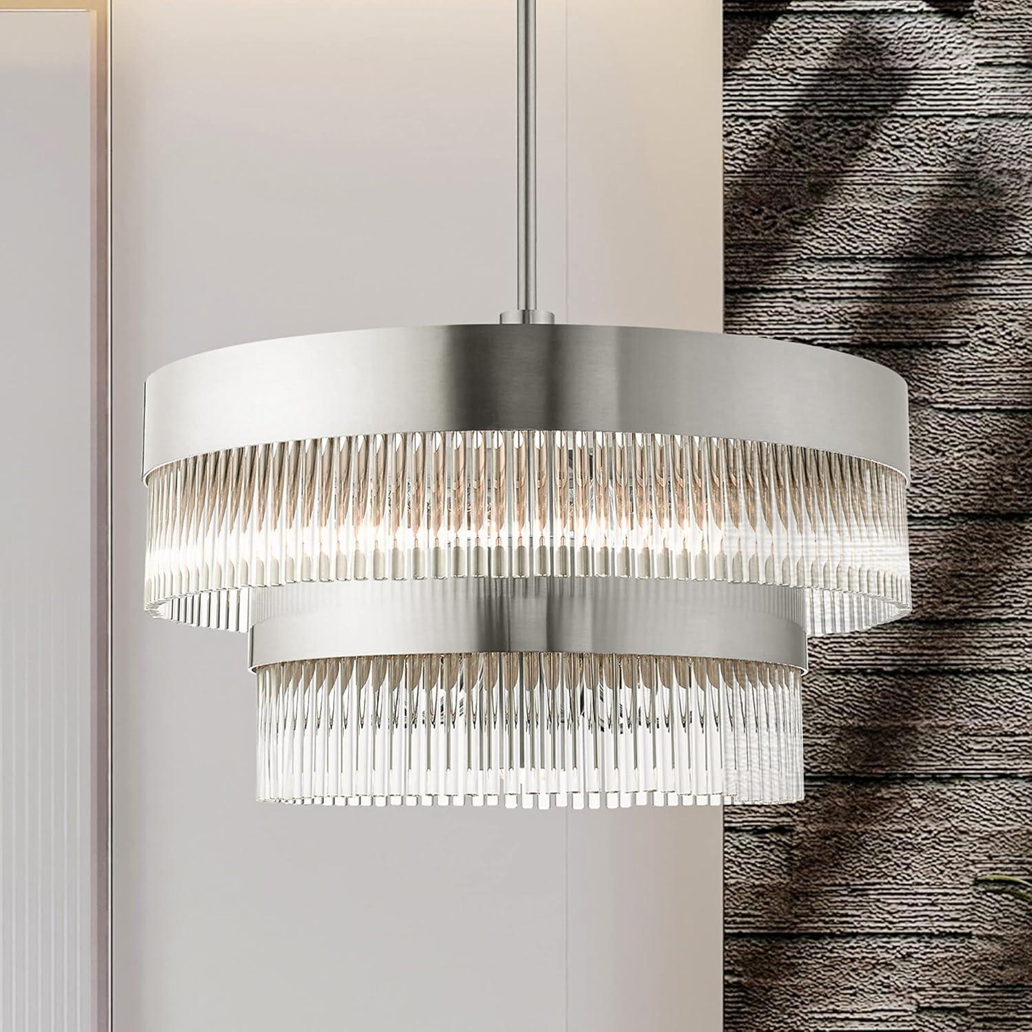 Livex Lighting Norwich 6 - Light Chandelier in  Soft Gold