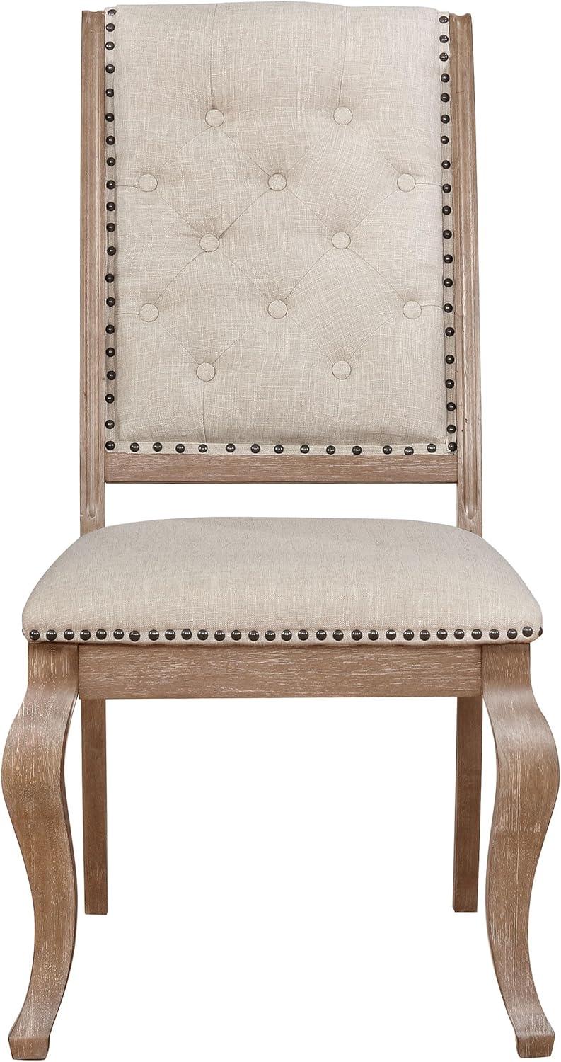 Keeter 19.25'' H Tufted Upholstered Side Chair