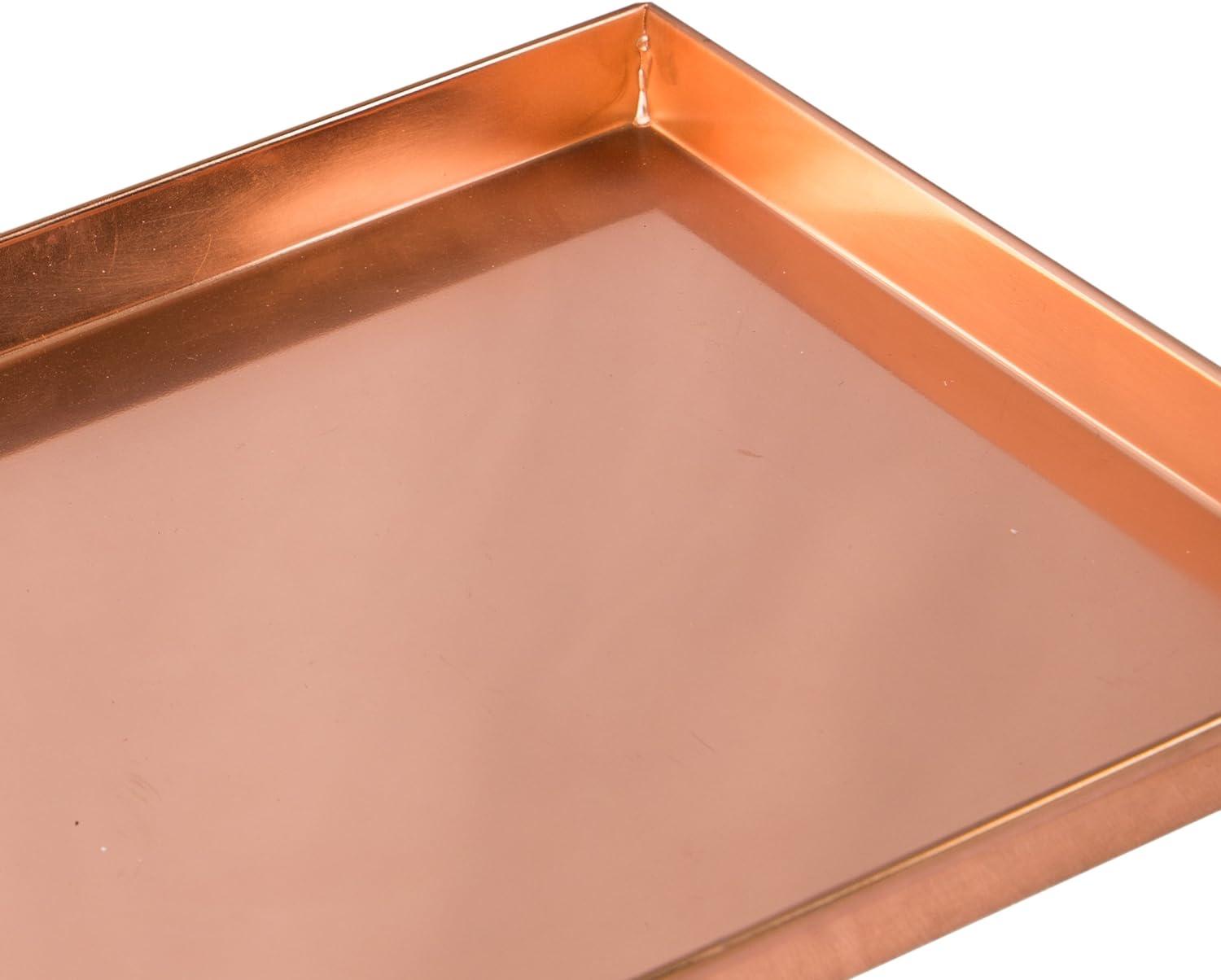 ACHLA Designs Square Copper Tray