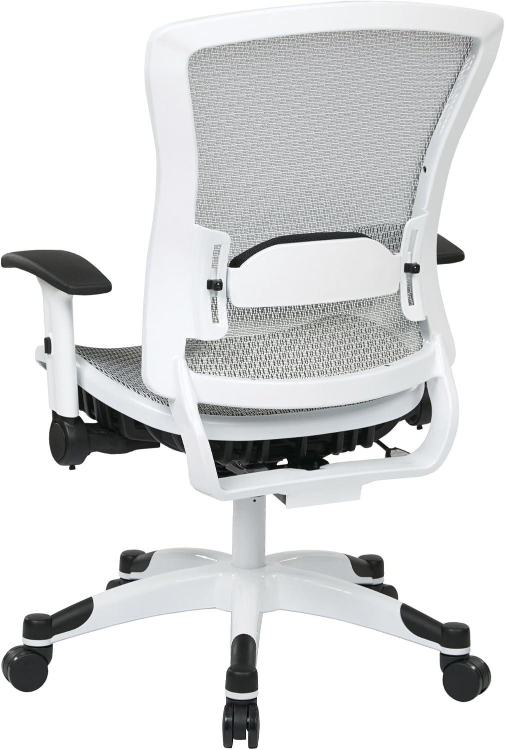 SPACE Seating White Frame Managers Chair