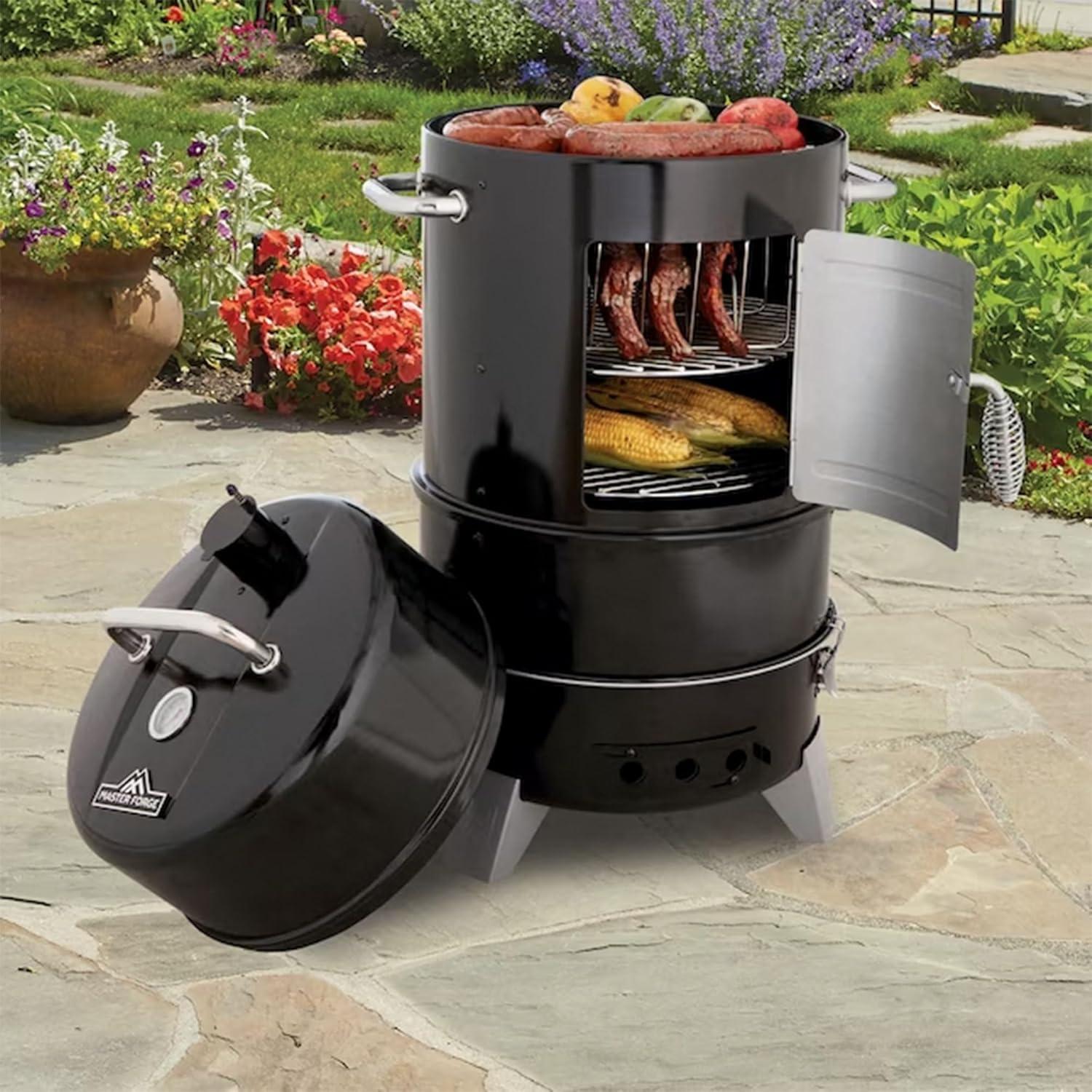 Grill Boss Vertical Smoker, 4 Tier, 564 Square Inch Cooking Area