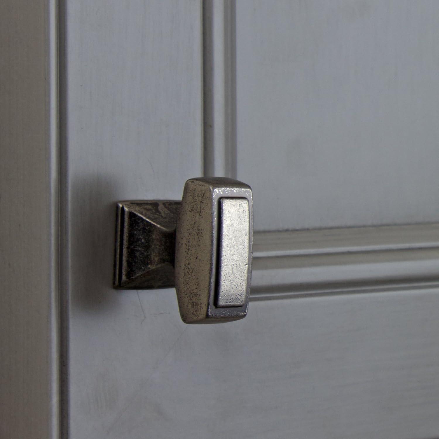 GlideRite Hardware Deco 1 1/8" Length Bar Knob Multipack (Set of 10)