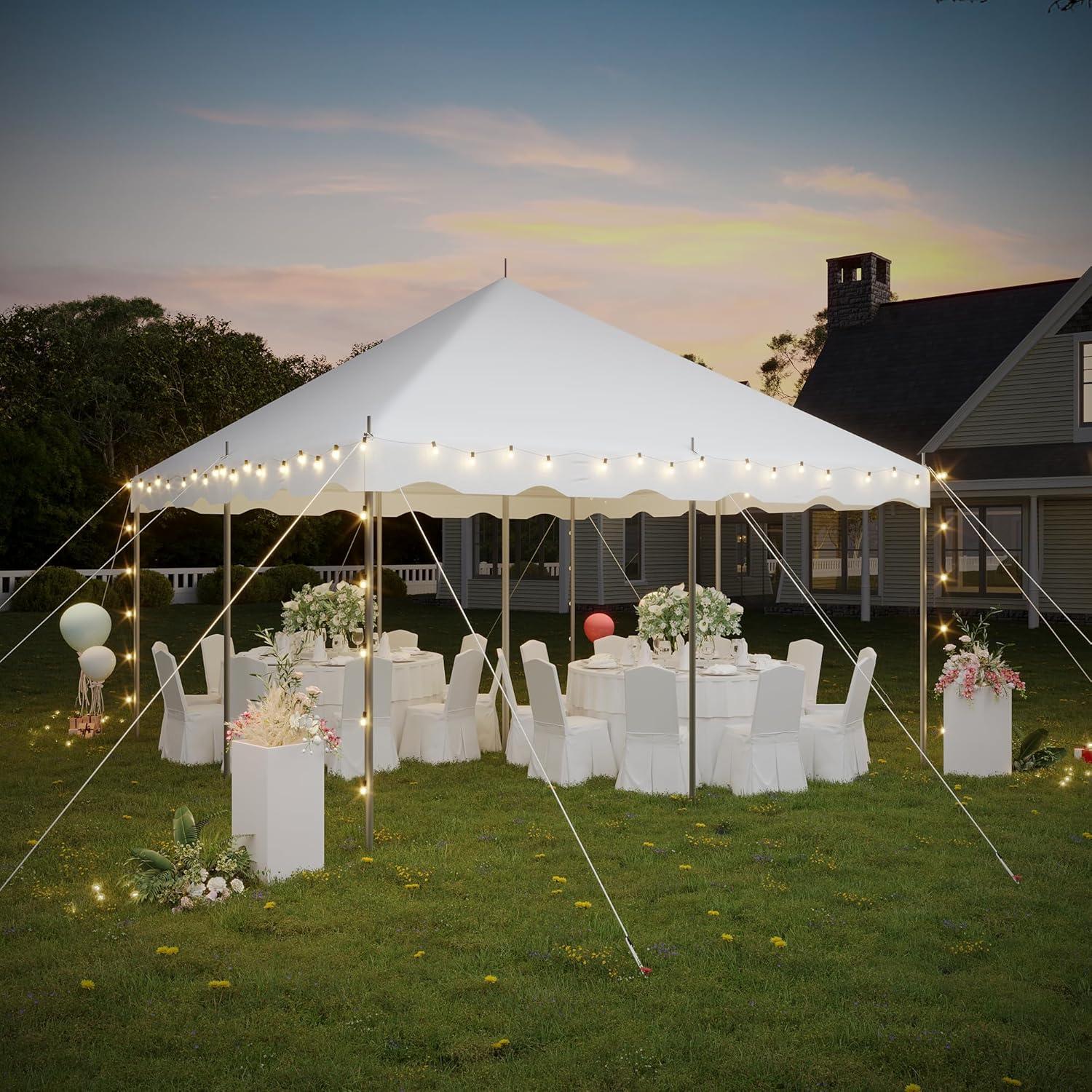 Party Tents Direct Galvanized Party Steel Tent