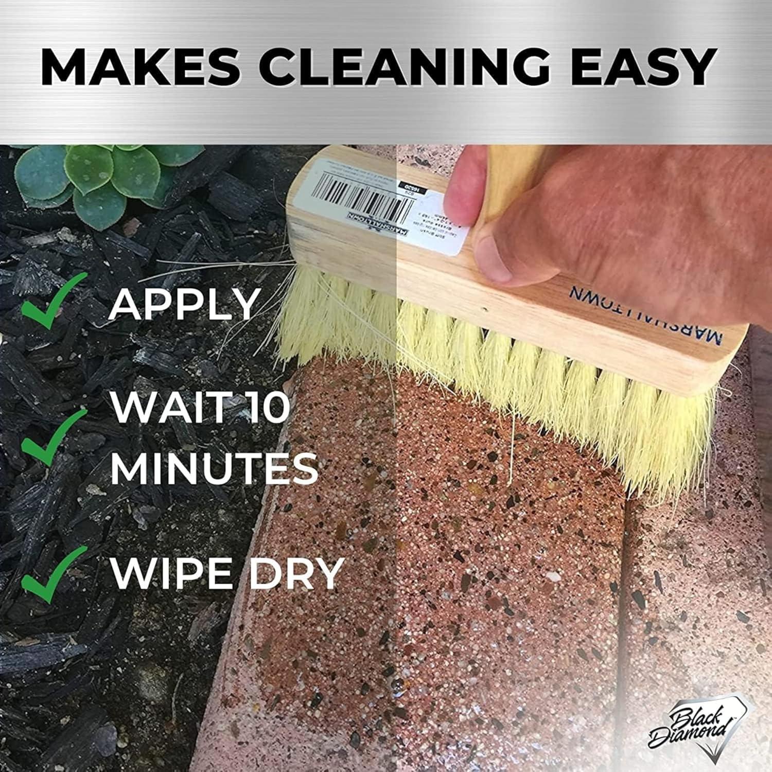 Color Enhancer Sealer for All-Natural Stone and Pavers. Marble, Travertine, Limestone, Granite, Slate, Concrete, Grout, Brick, Block. (Trial)